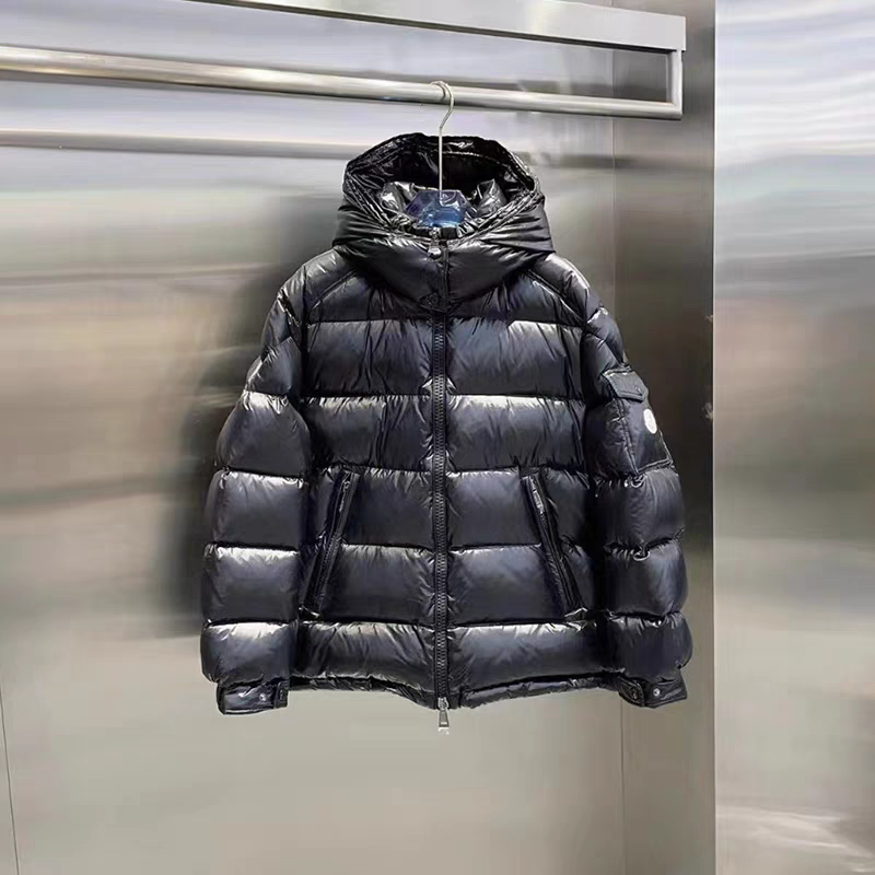 。 Moncler. maire女玛雅 黑色白色粉色