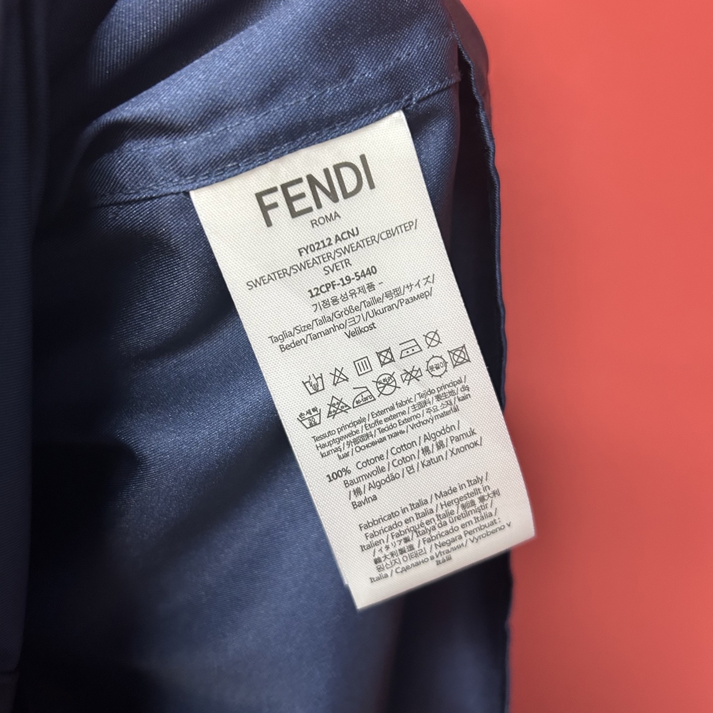 Fendi FF Logo Lyocell Blend Short Sleeve Shirt - Deep Blue, Elegant Design 10 i1741844233331 3944 0 8