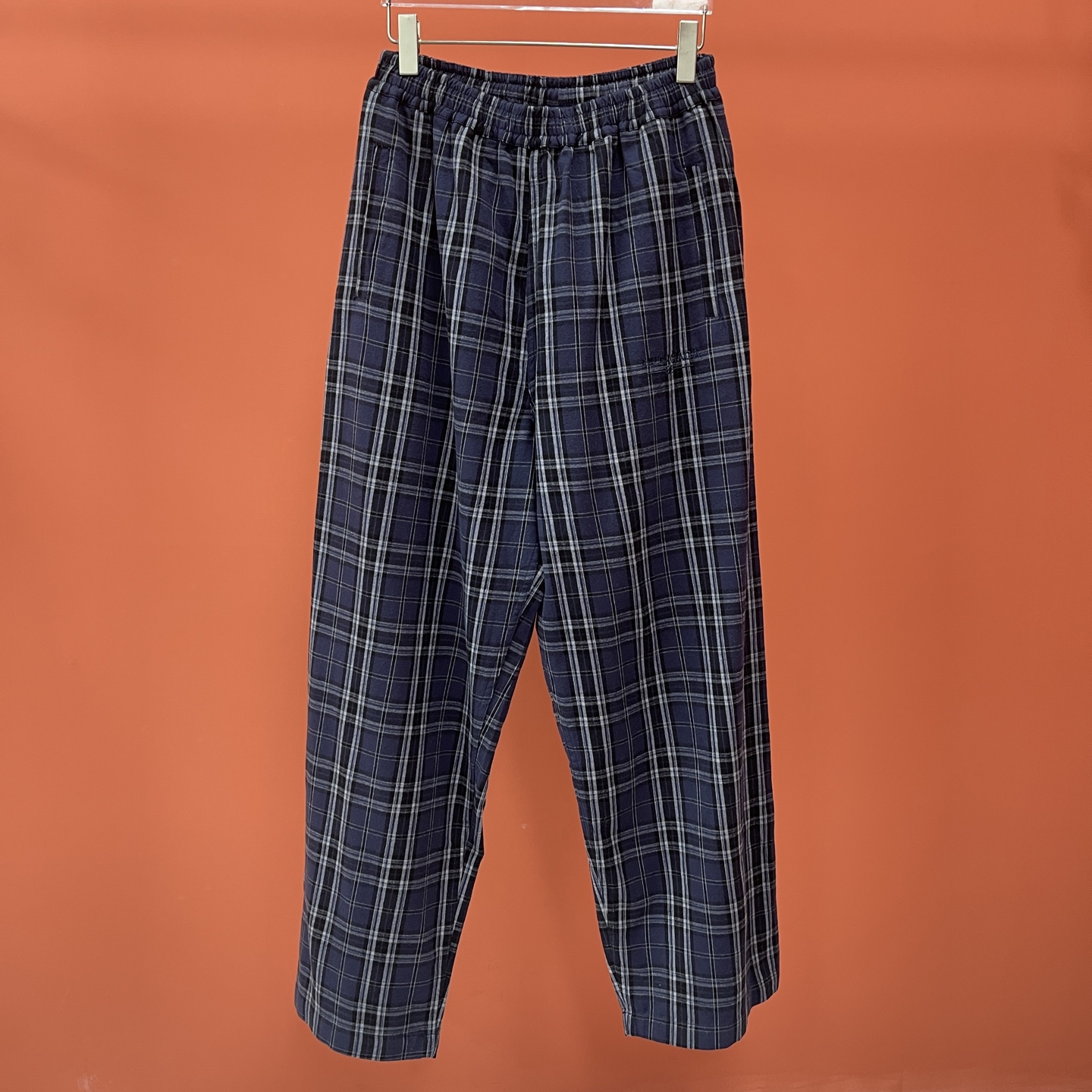 Balenciaga 25SS Plaid Flannel Lounge Pants - Soft & Stylish (XS-L) 2 i1750474946592 7271 0 0