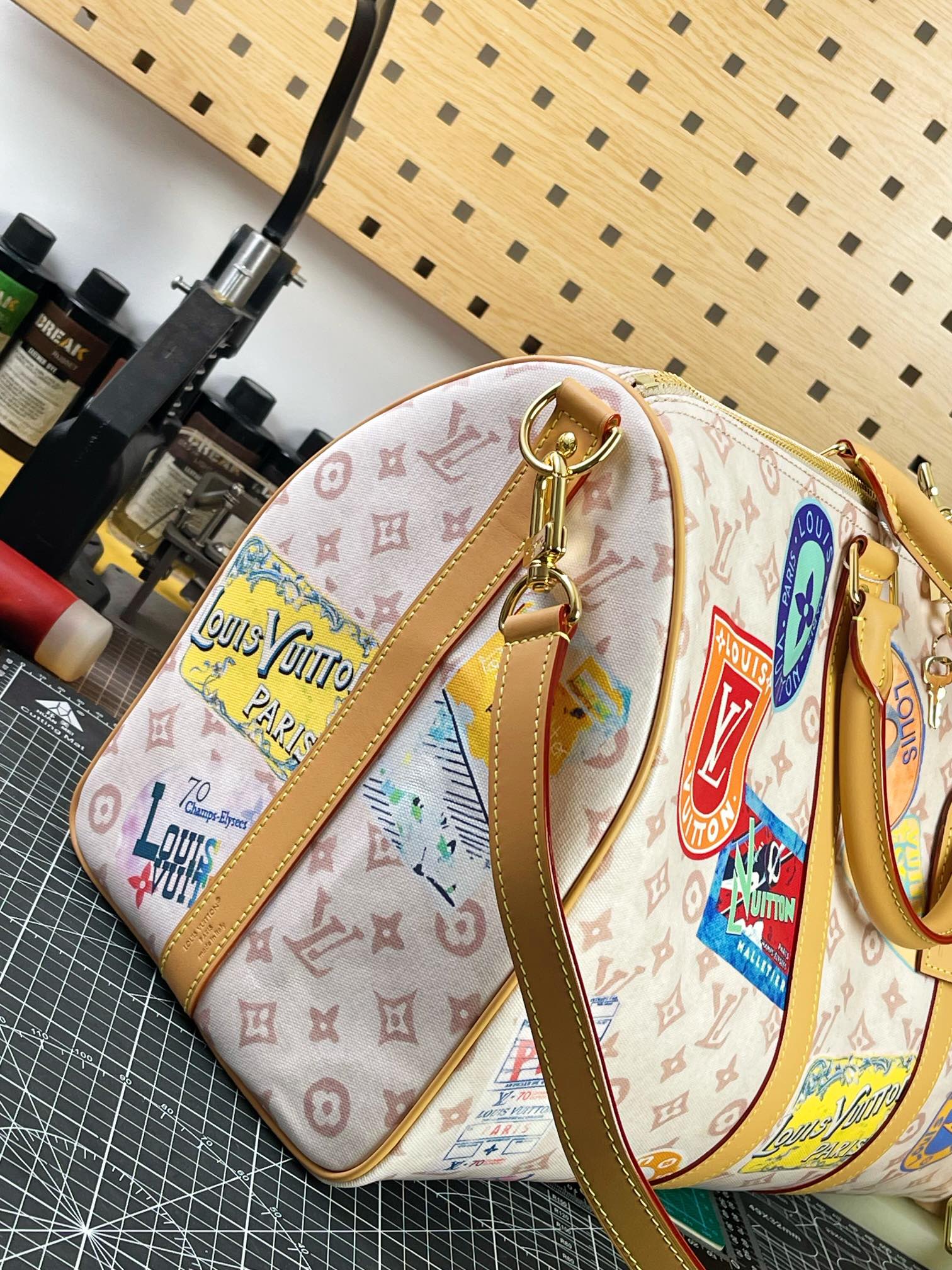 Louis Vuitton Keepall 旅行袋lv,包 4