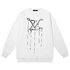 Louis Vuitton Buy Clothing Sweatshirts Beige Black White Unisex Cotton Fall/Winter Collection