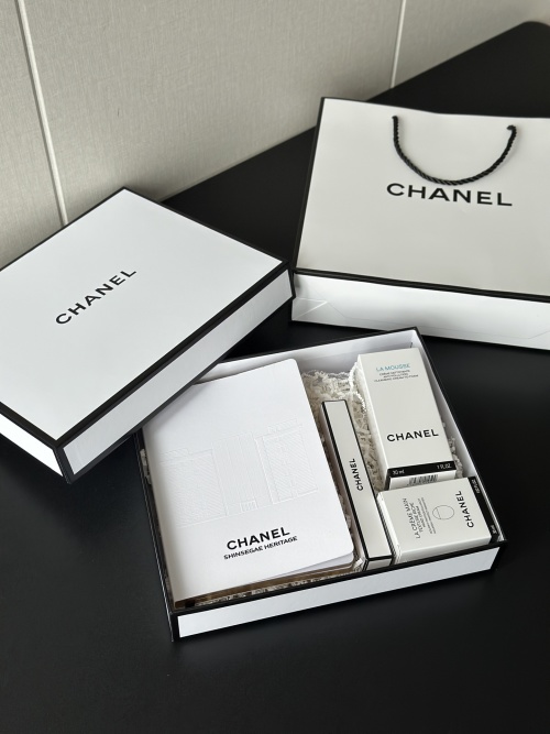 Chanel Limited Edition Gift Set: Pen, Notebook, Hand Cream & Cleanser 1 Chanel Limited Edition Gift Set: Pen, Notebook, Hand Cream & Cleanser