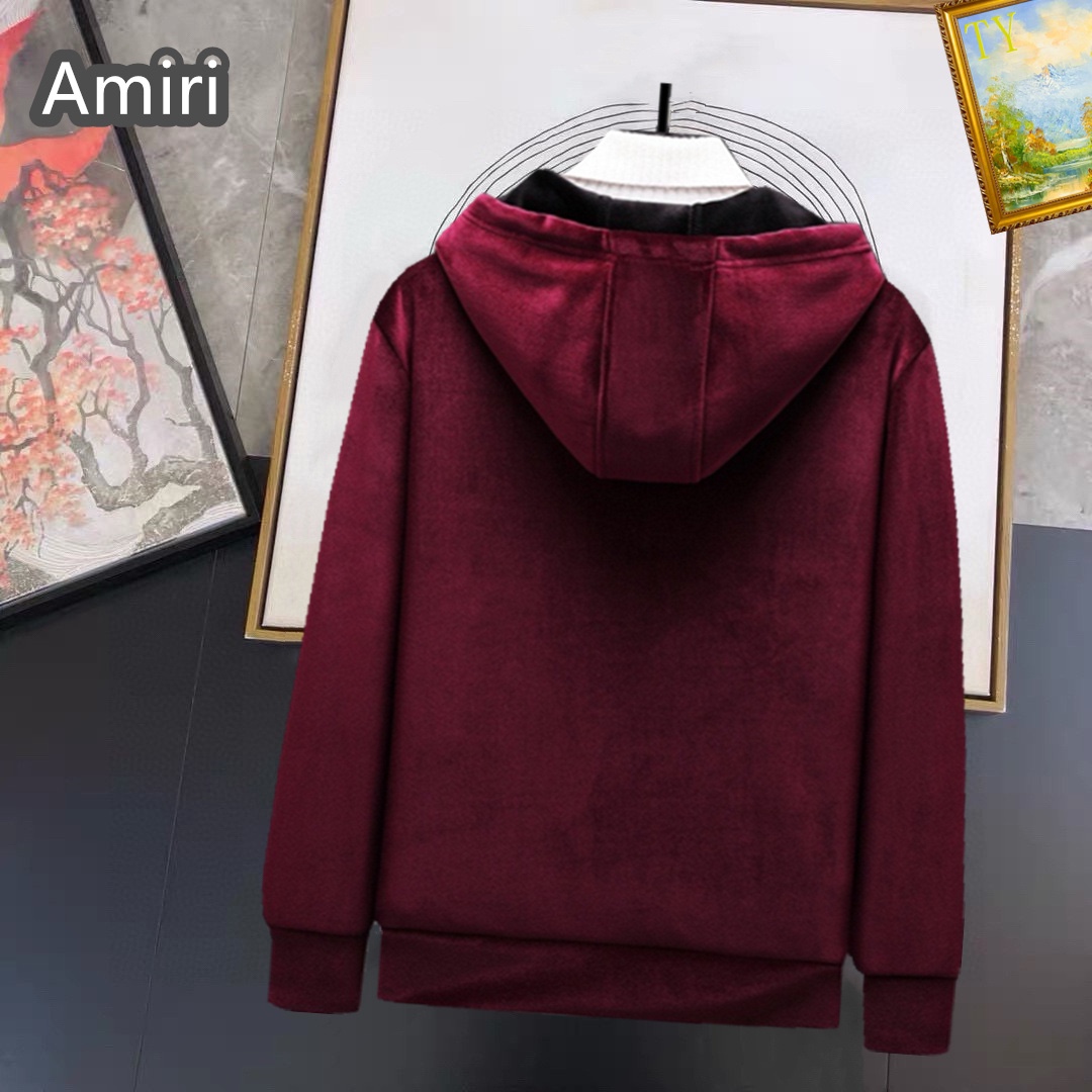 ！ AMINI 新款双面绒拉链帽衫 冬装高端品质韩国绒加厚
简约独特的美感设计风格。双面绒纯棉材质！完美