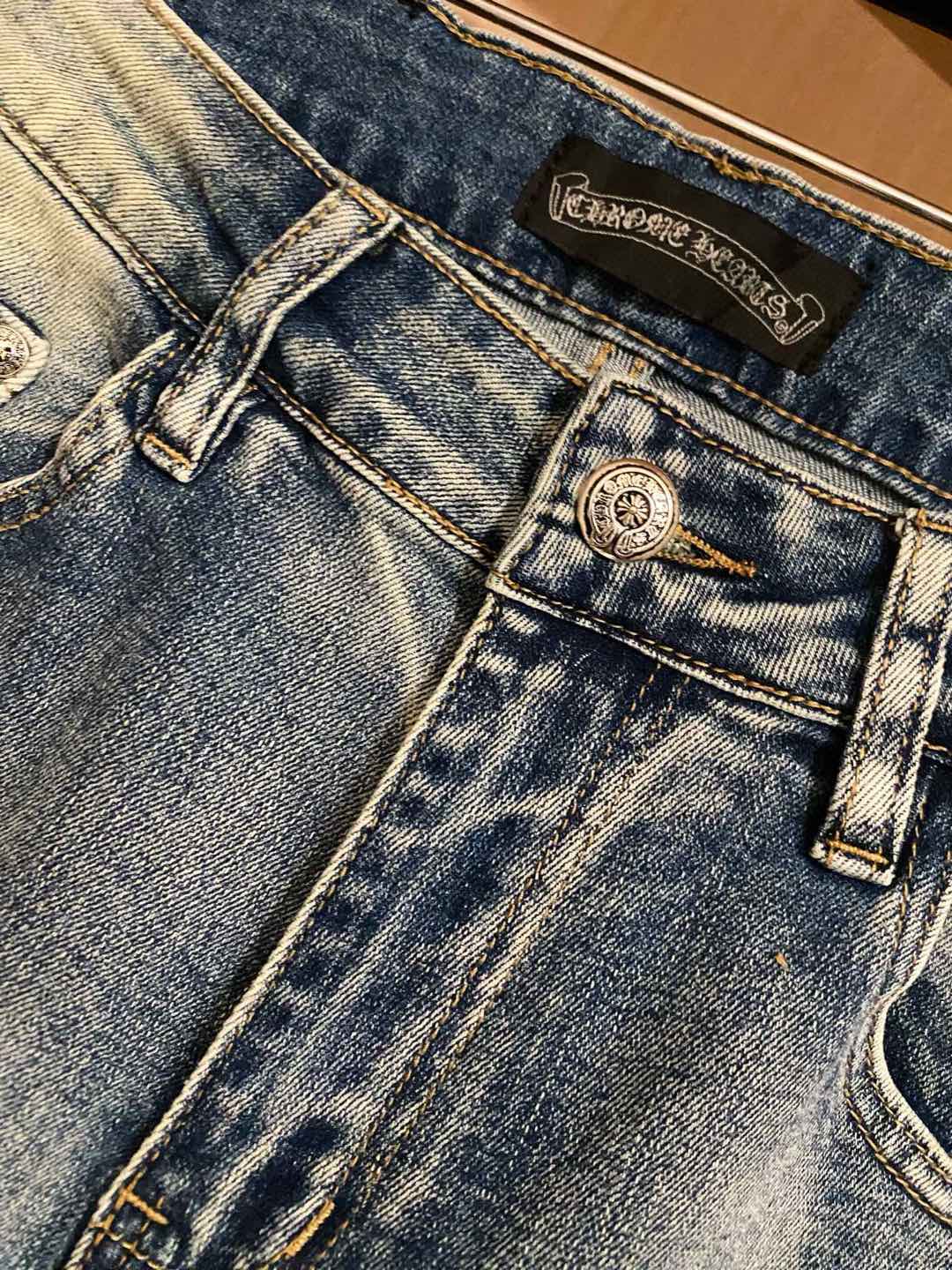  克罗心 新品高端牛仔裤👖厚款秋冬系列产品、男装修身牛仔裤💎高品质小脚裤、弹力纤维面料柔软有质感！一流的