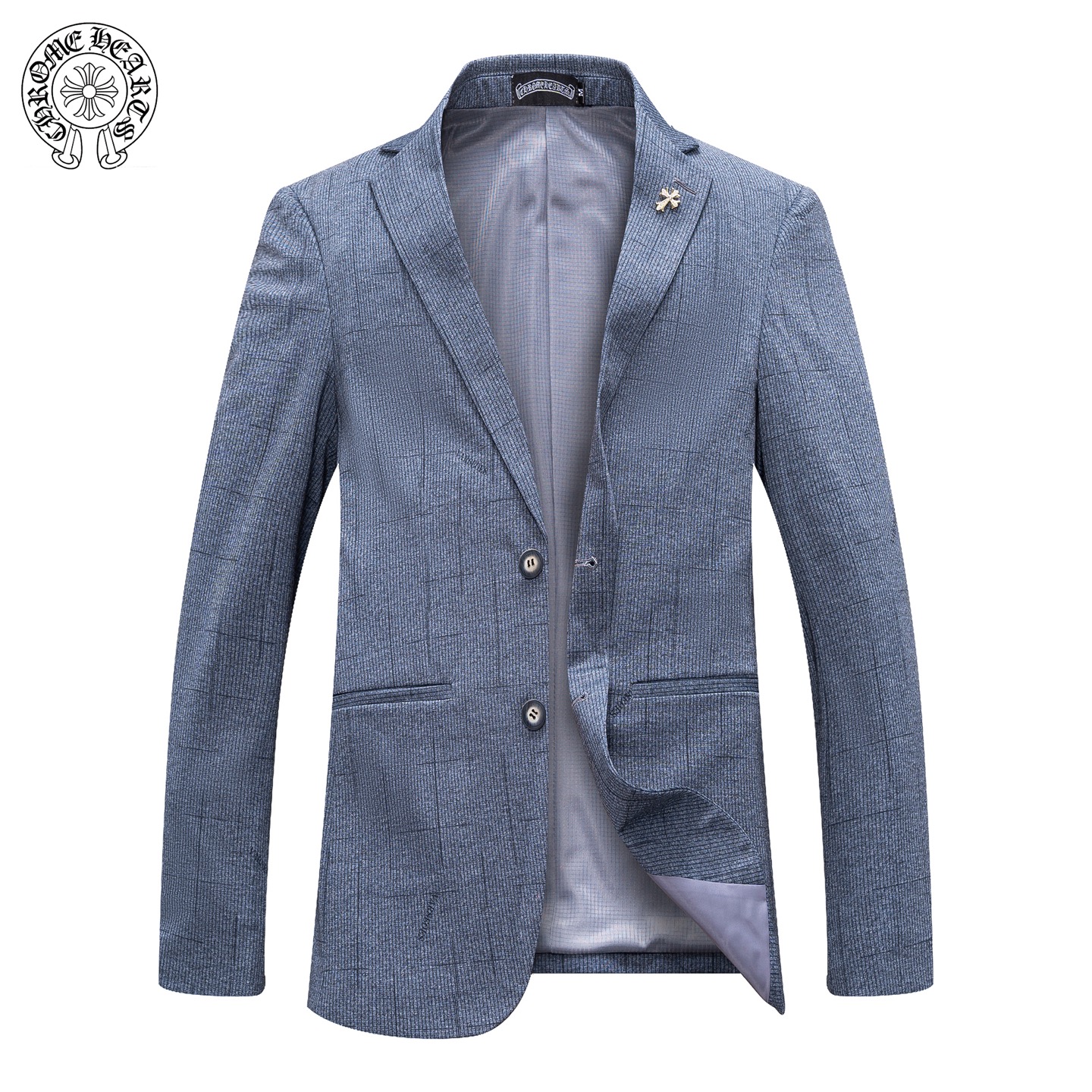 NO:438252,The high-version Crowxin 2025SS European counter main series. Men's slim suits are made of imported high-end fabrics. The fabric is super awesome and elegant, and full of luxury!  Must-have codes for male gods: M-XXXL Please report height and weight when placing an order), chrome hearts, alexander wang19860909高版本 克罗心 2025SS欧洲专柜主打系列.男士修身西服 ,采用进口高端面料 ,面料超级牛逼上身潇洒大气 ,贵气十足！男神必备码数:M-XXXL 下单请报身高体重),,chrome hearts,alexander wang,Men's clothing