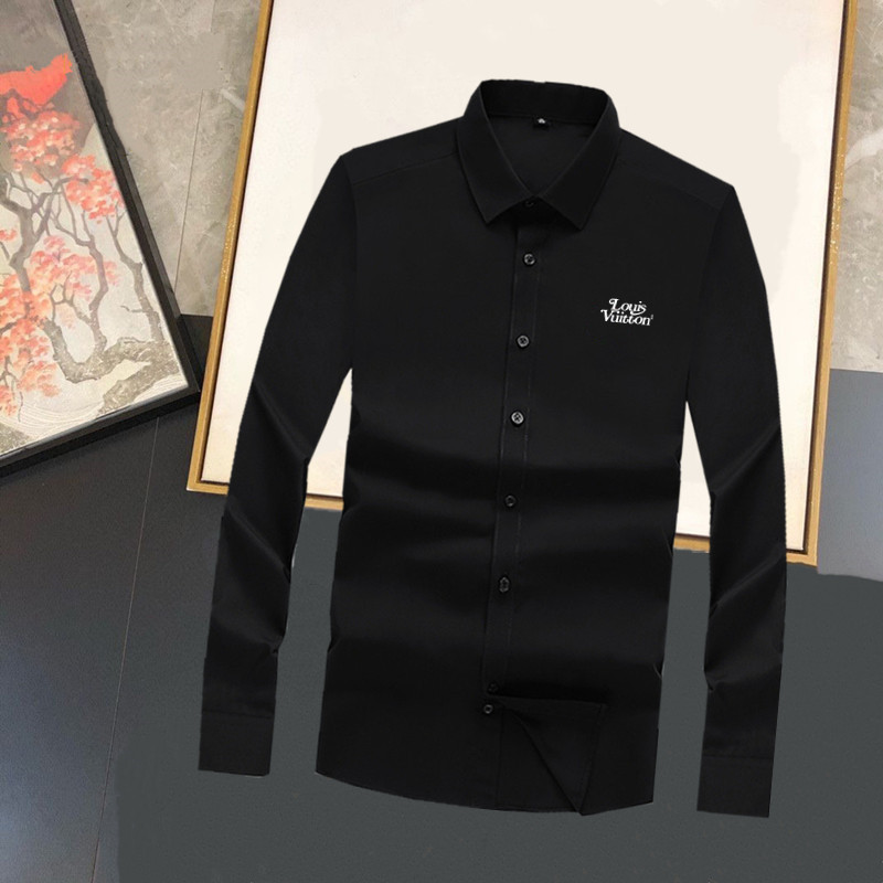 NO:728845,Support replacement after the year!  LV 2025ss new long-sleeved shirt, high-end version!  Custom-made fabrics at the counter are highly breathable and comfortable, with impeccable details and brand element design concepts, reflecting high quality. It feels delicate and soft!  It presents a casual cut and the upper body shape is awesome!  The size (M-4XL) can be worn up to about 200 pounds, Louis Vuitton, shirts,19860909支持年后退换！ LV 2025ss新款长袖 衬衫 衬衣,高端版本！专柜定制面料 透气舒适度高,细节无可挑剔,品牌元素设计理念,体现高品质.手感细腻柔软！呈现休闲裁剪,上身版型超赞！码数（M-4XL）最大可穿200斤左右,,louis vuitton,shirts,,Men's clothing