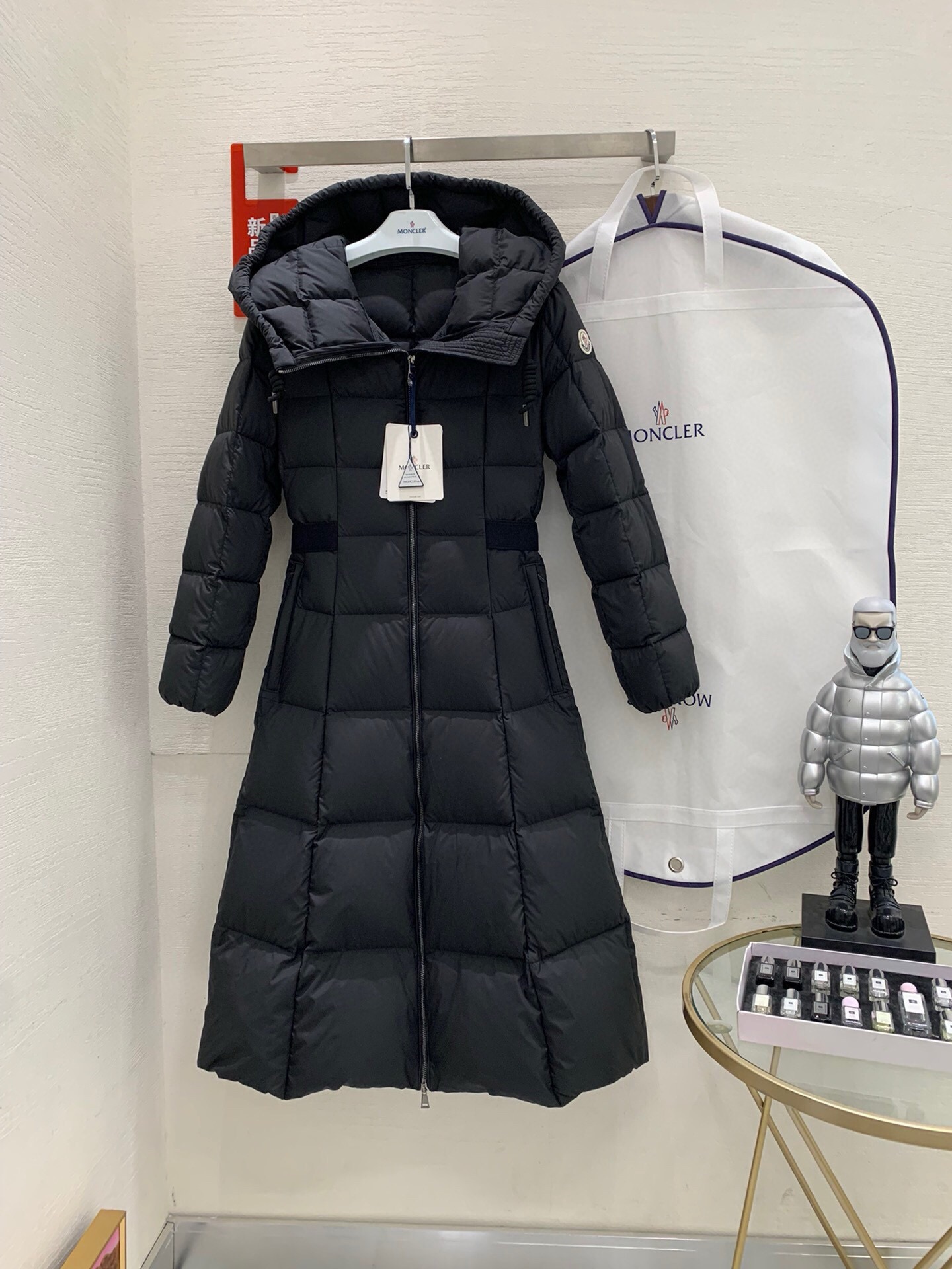 Moncler Clothing Down Jacket White Women Nylon Duck Down Fall/Winter Collection Hooded Top