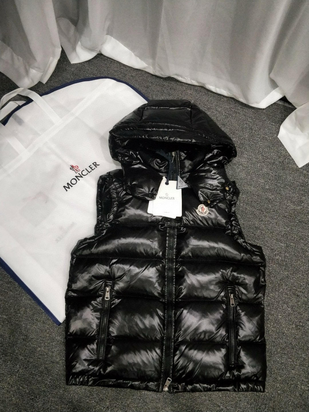 Moncler Clothing Waistcoats White Unisex Duck Down Winter Collection Fashion