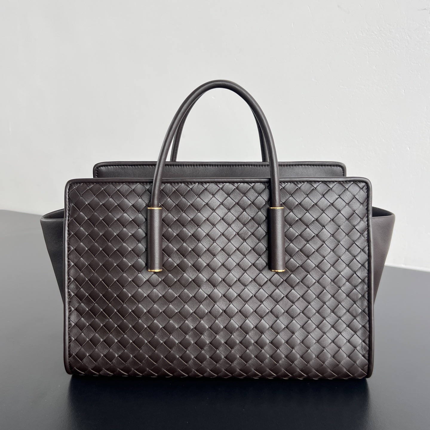 Bottega Veneta Intrecciato Lambskin Tote Bag