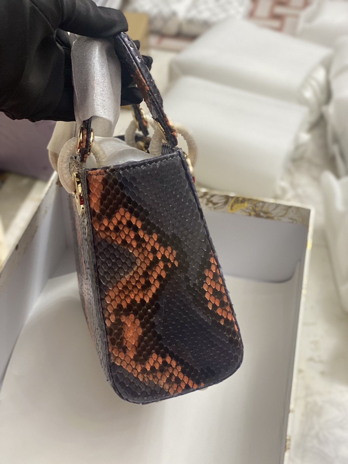Export order multi-color small quantity Dior mini 17cm