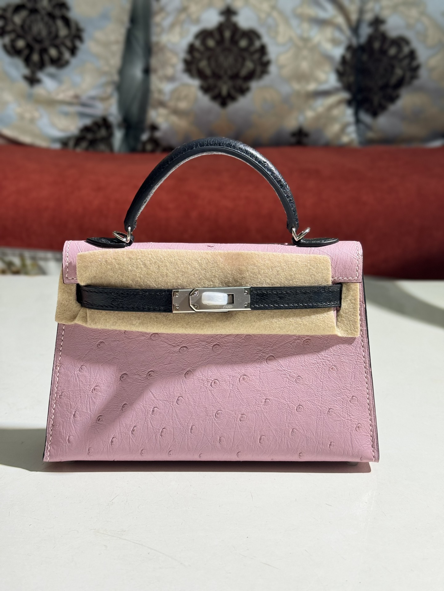 爱马仕 Hermès 高定典藏经典高奢皮具手袋托特包斜挎包女包 #344DE736 7