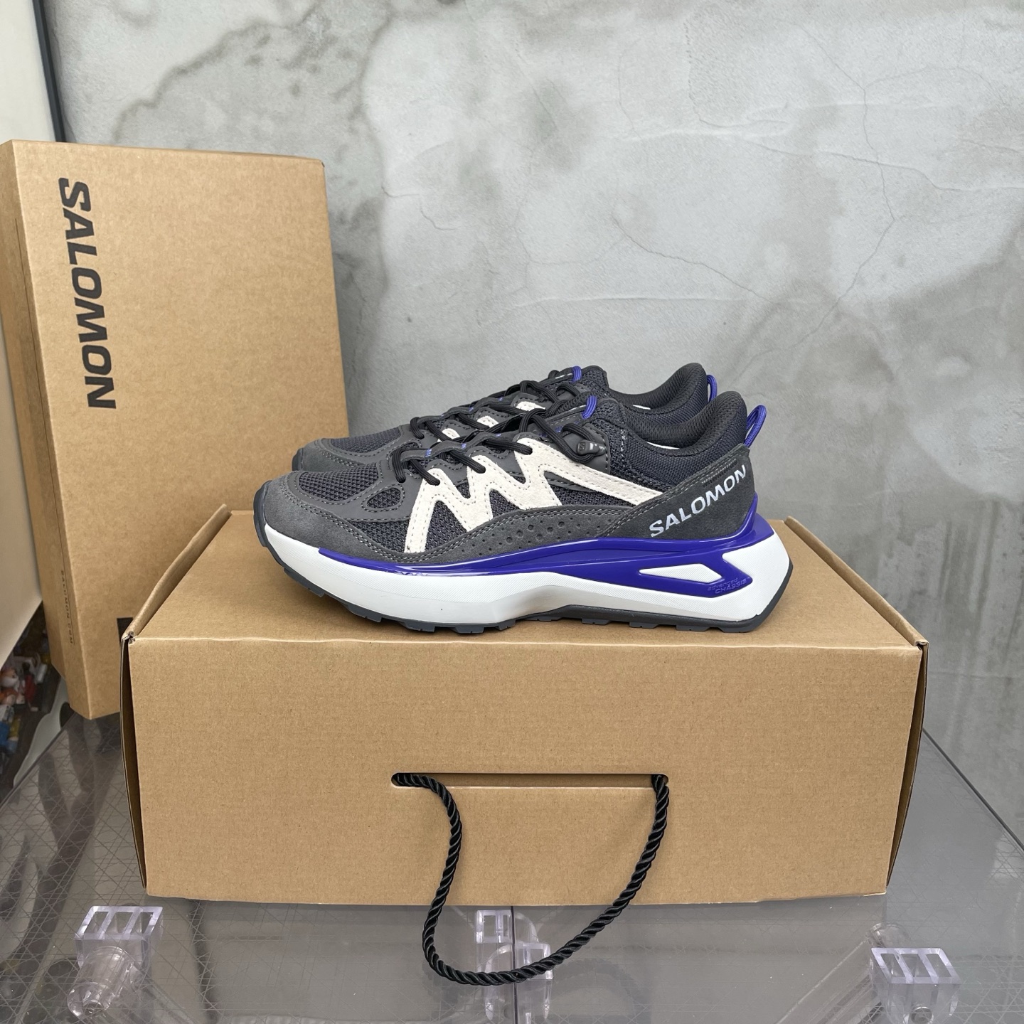 NO:236970,Top version, same style as Lei Jun SALOMON ODYSSEY ELMT LOW Size 36-46, daddy shoes19860909顶级版本 雷军同款 SALOMON萨洛蒙 ODYSSEY ELMT LOW 尺码36-46,老爹鞋,Women's Shoes