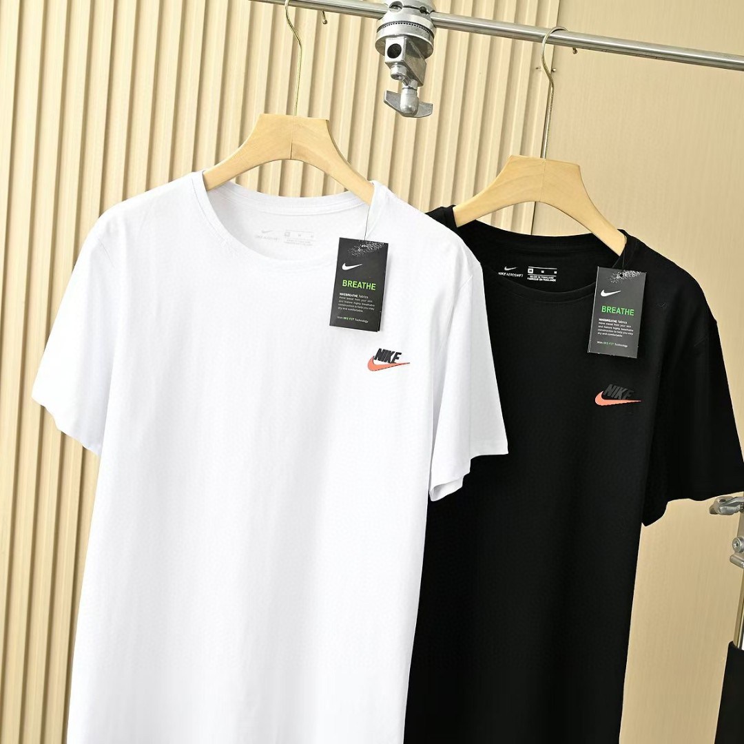 Nike Camiseta de Verano de Algodón Ligera de Manga Corta para Hombre y Mujer 8 a1747473164460 5384