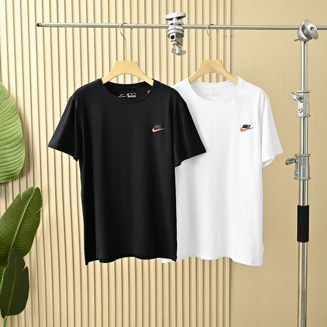 Nike Camiseta de Verano de Algodón Ligera de Manga Corta para Hombre y Mujer 7 a1747473164462 5668