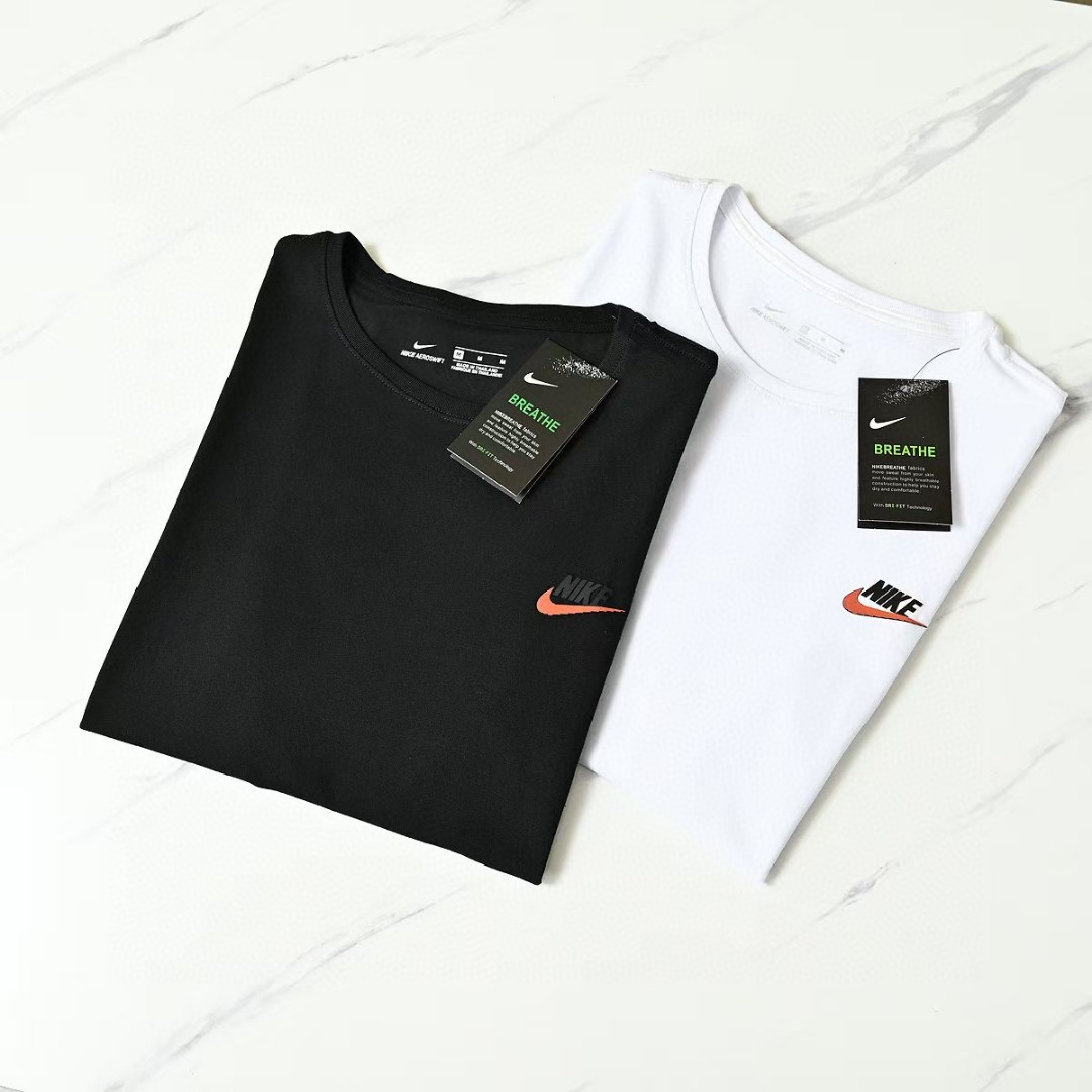 Nike Camiseta de Verano de Algodón Ligera de Manga Corta para Hombre y Mujer 10 a1747473164466 8656