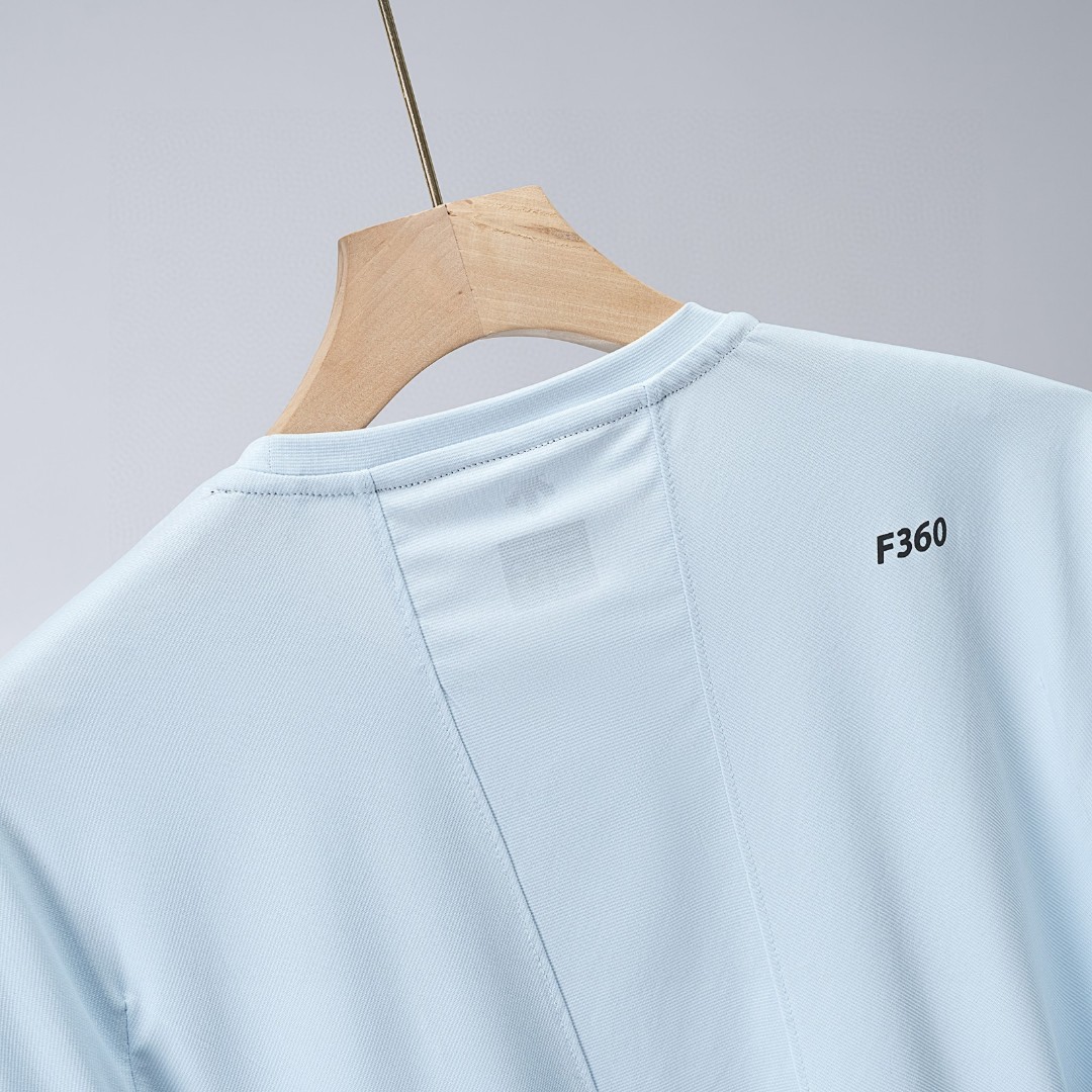 Descente Camiseta de Manga Corta con Cuello Redondo para Hombre - Algodón Suave 14 a1748144547099 1824