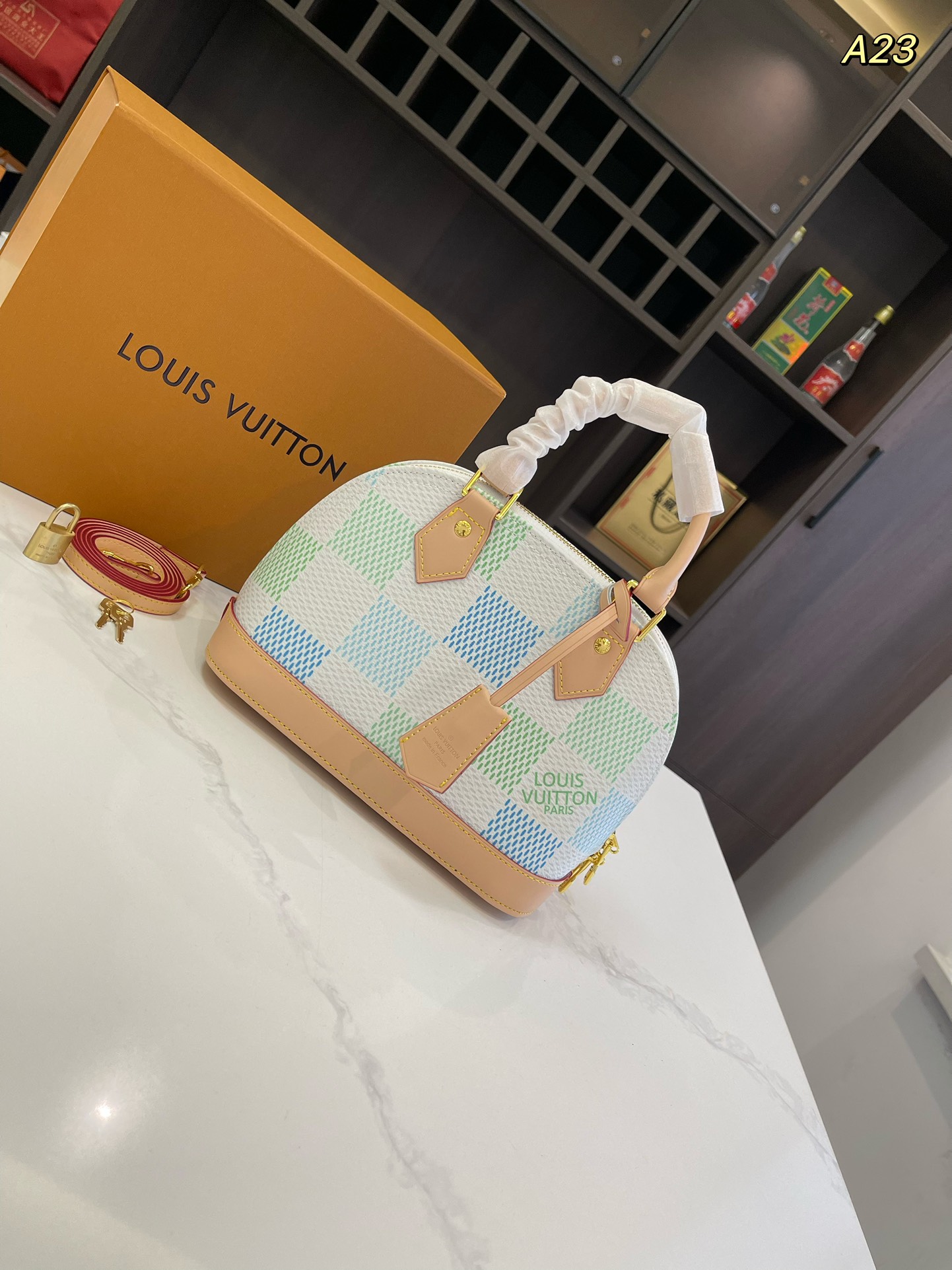 Louis Vuitton LV Speedy Sacs À Main Or Femmes Empreinte​ Fashion