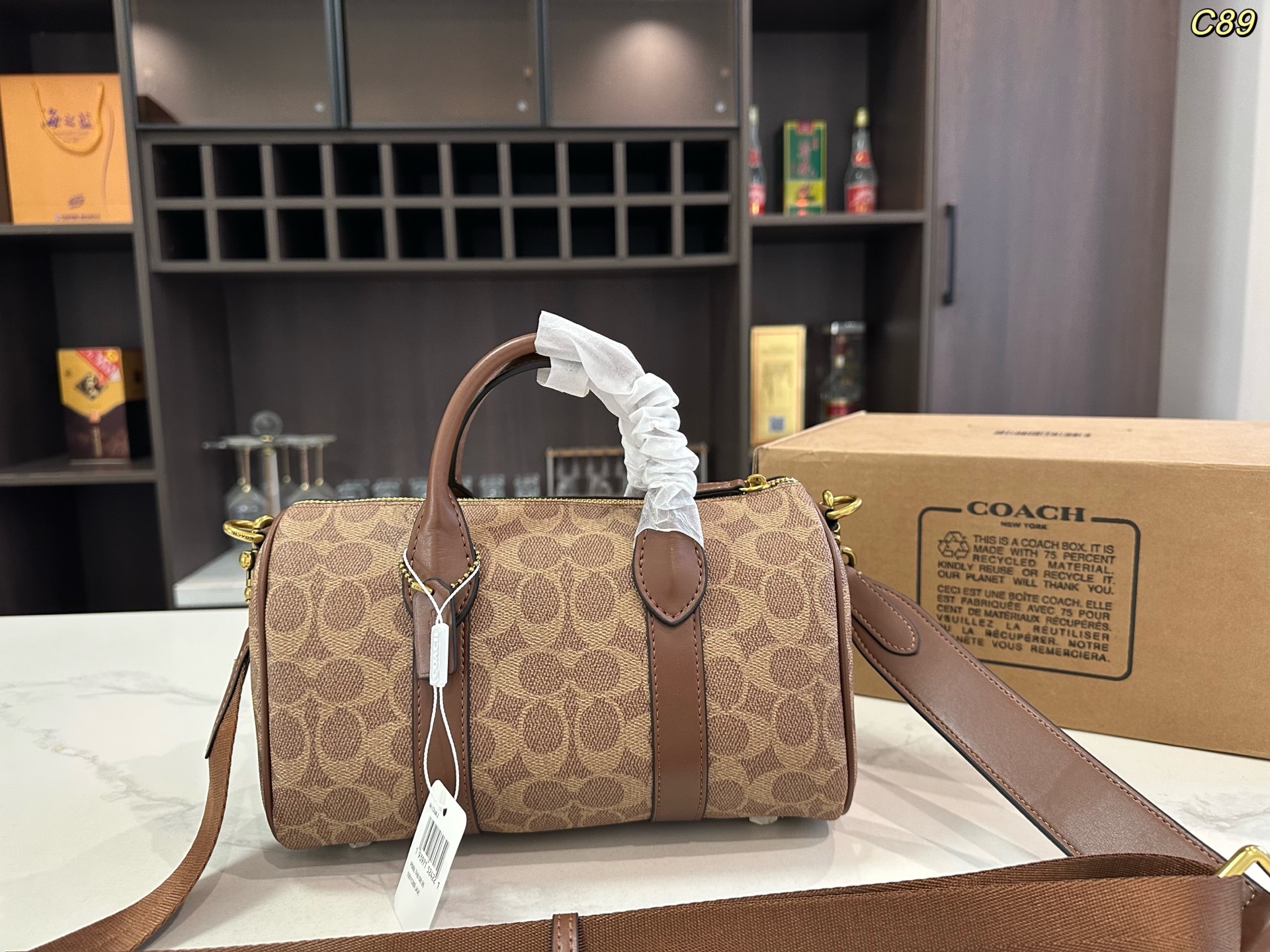 Sac COACH Coffret avion — photo 5