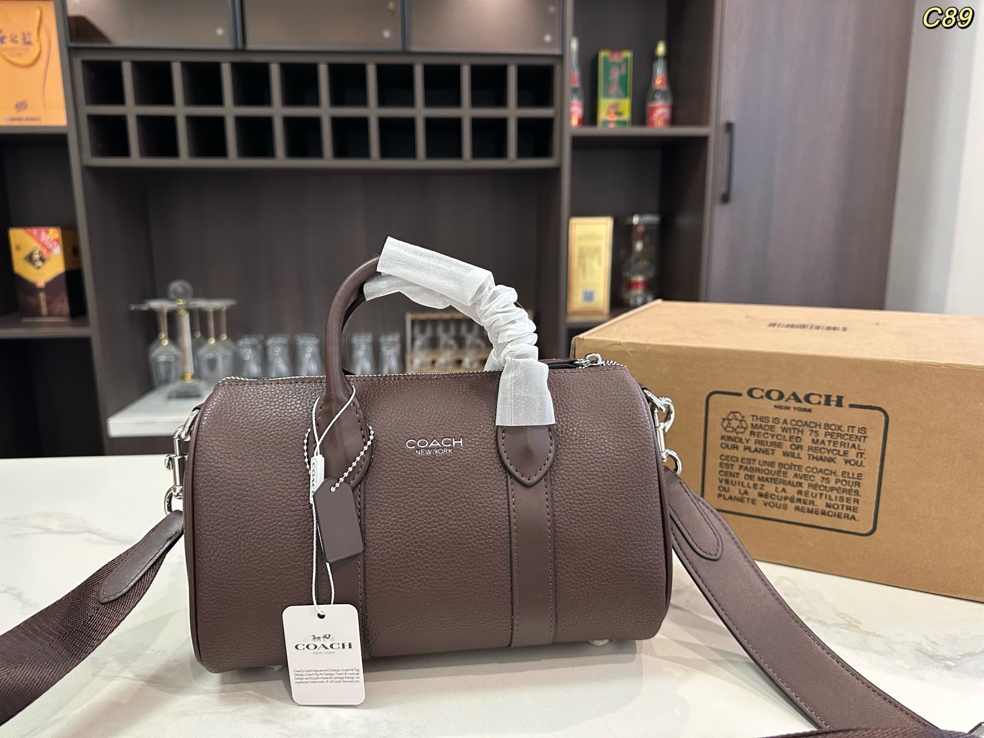 Sac COACH Coffret avion — photo 3