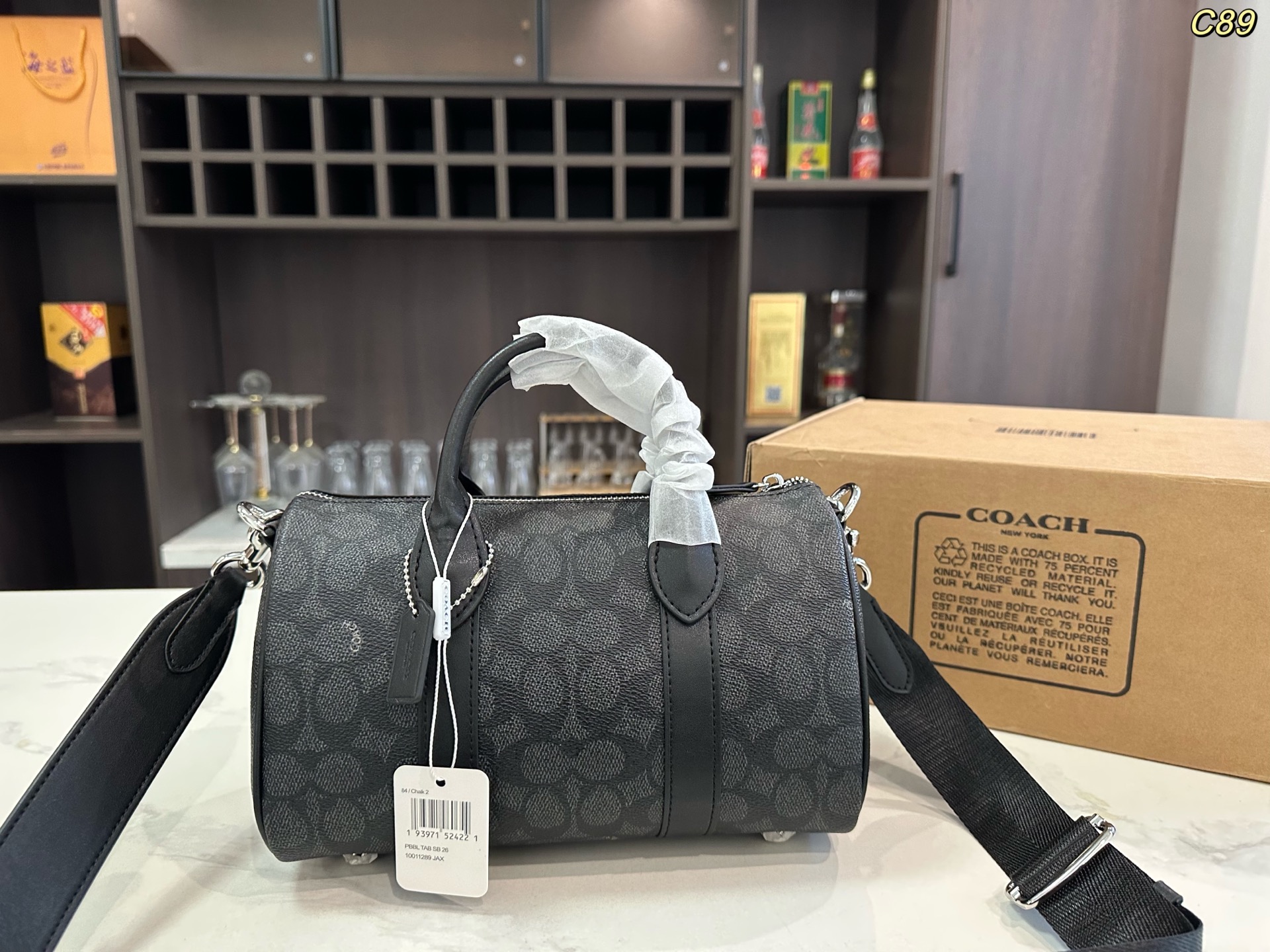 Sac COACH Coffret avion — photo 4