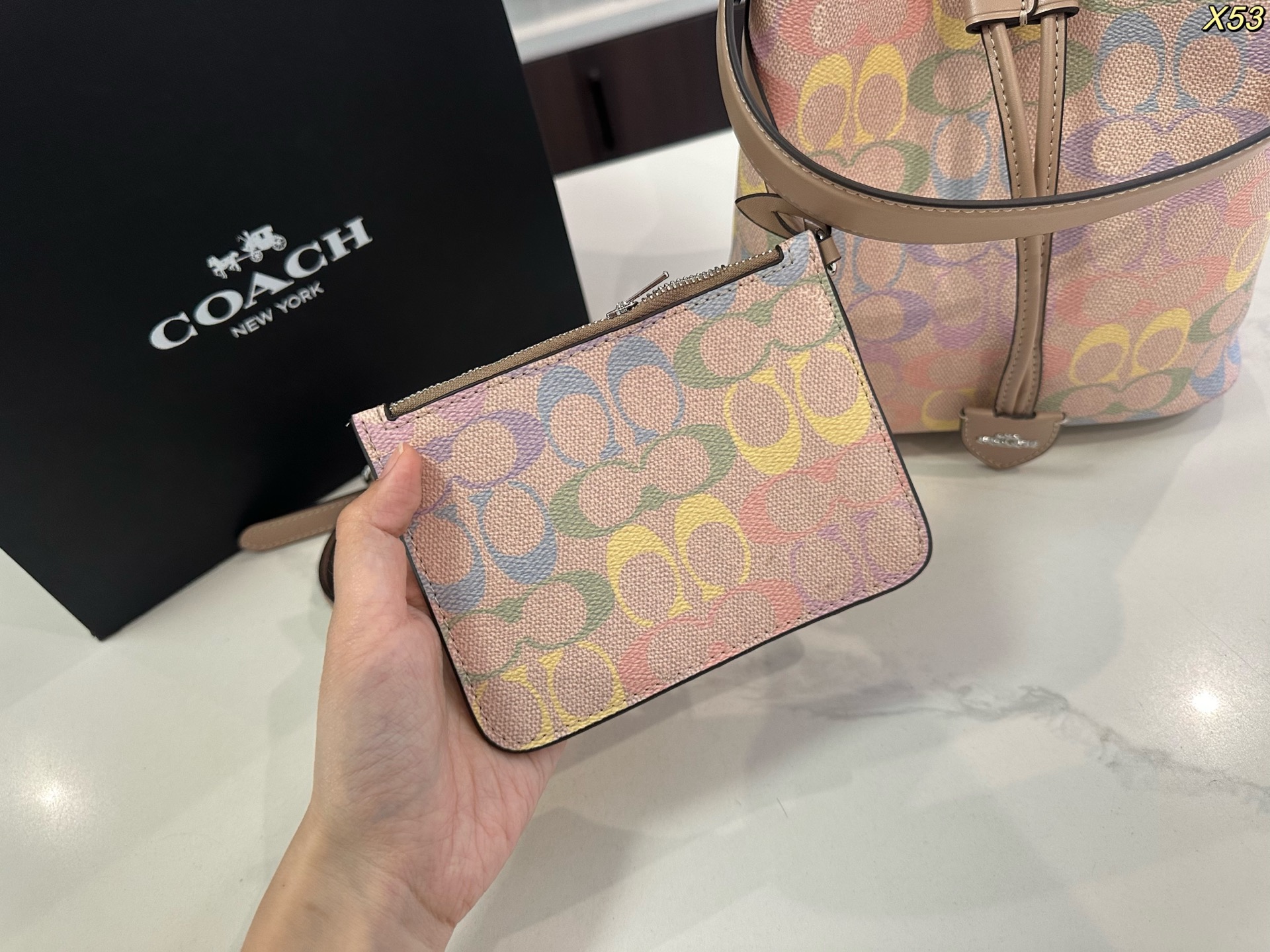 Bolsa COACH Caixa dobrável — photo 3