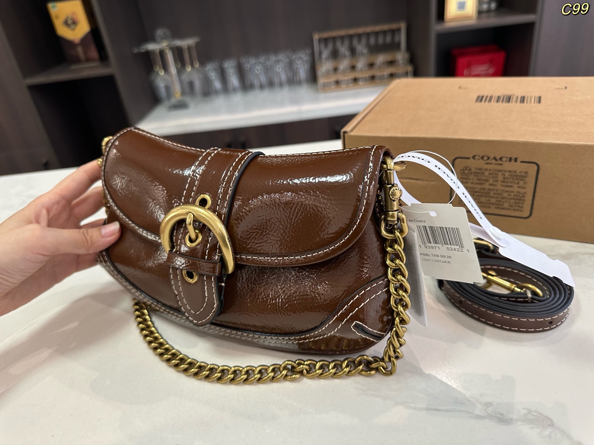 Bolsa COACH Caja de avión — photo 4