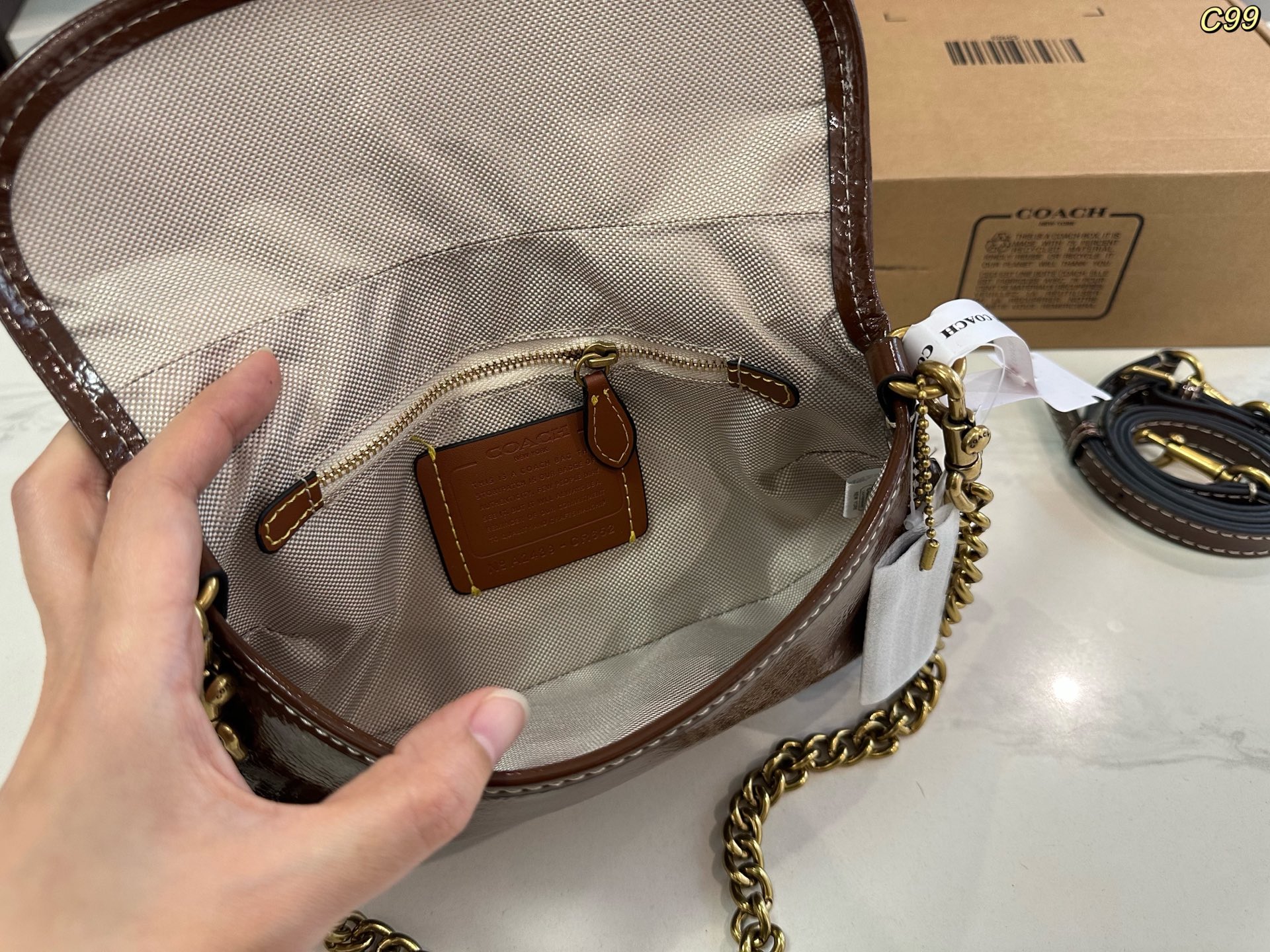 Bolsa COACH Caja de avión — photo 8