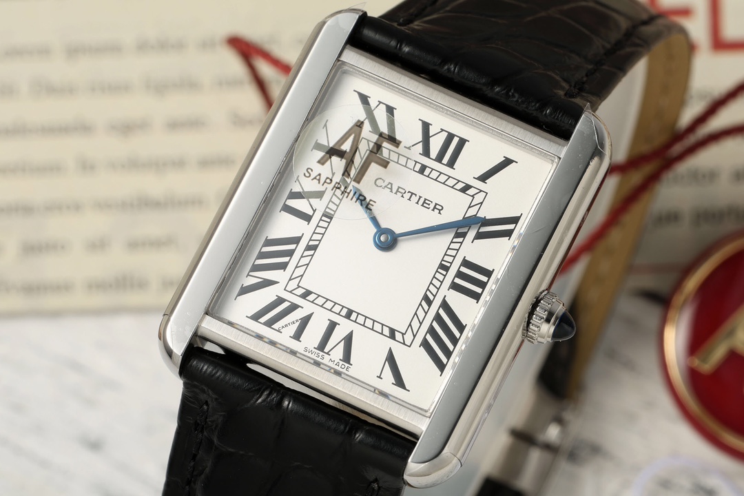 까르띠에 시계 블루 미디움 레플리카 42864 Cartier 상세 이미지 3