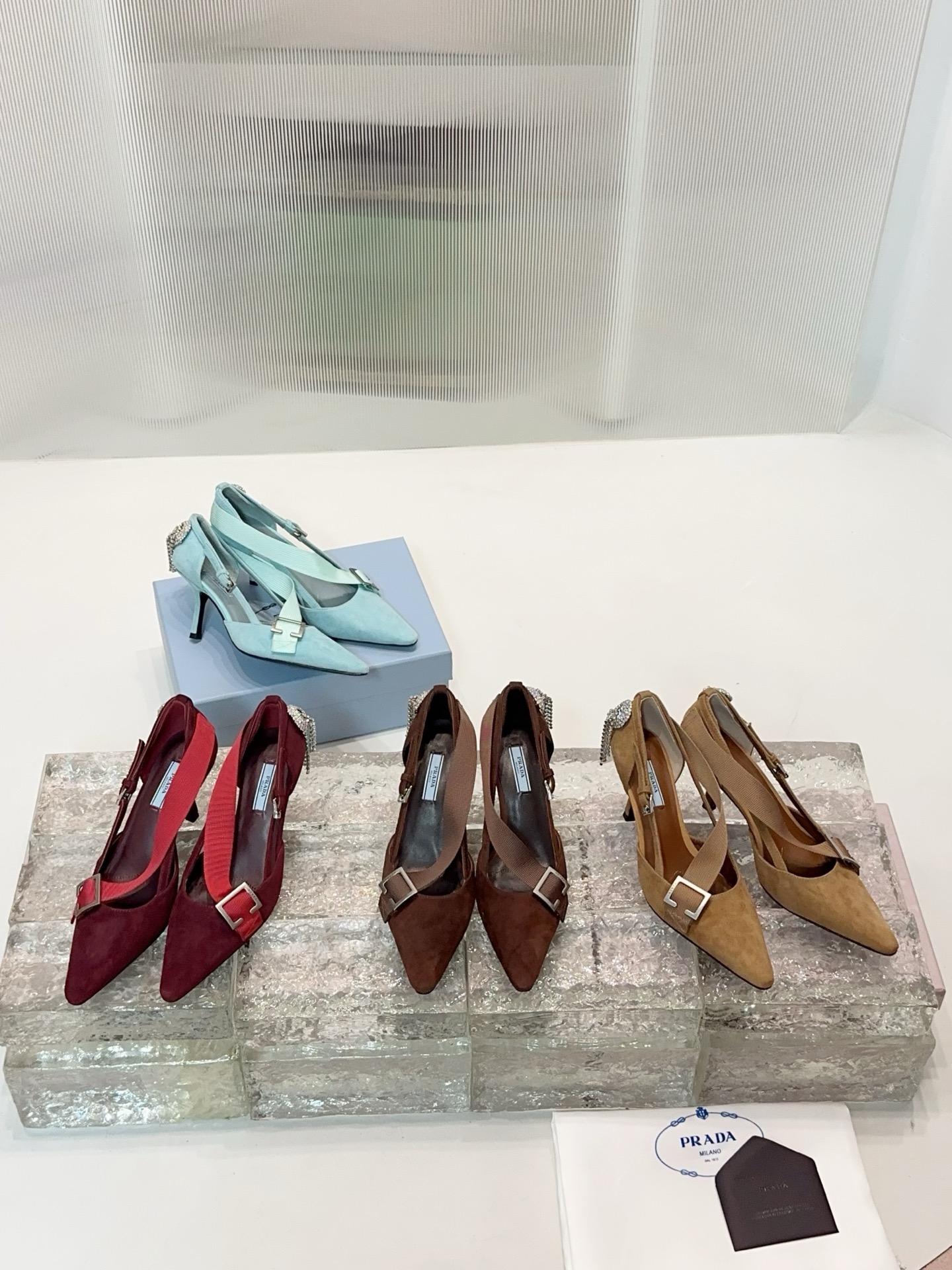 Prada Style Leather Women's Shoes Lookbook Reference image 1