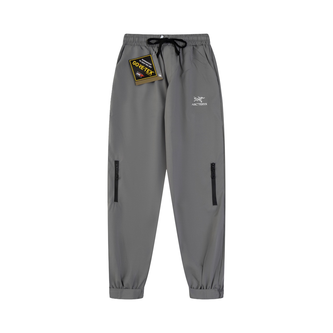 Estilo No. F0090 Desarrollo original, personalización de hardware, leggings impermeables para exteriores con cremallera…