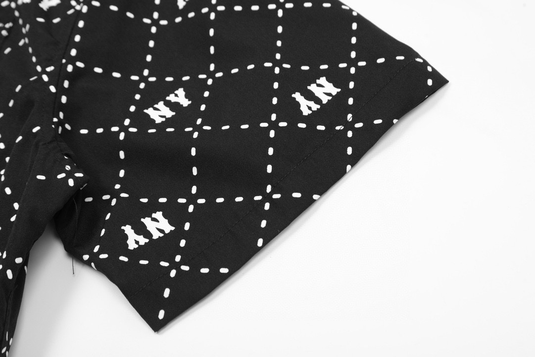 Fashionable Oversized Shirt: GTR NY42, MLB Yankees, FW23NY, Big Logo, Versatile and Stylish. - 图片 9