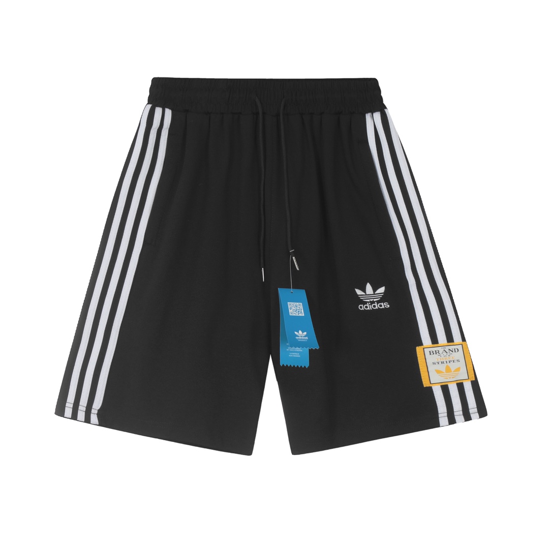 GTR#605 Adidas Striped Shorts: Functional, Stylish, Comfortable in Various Sizes - 图片 4