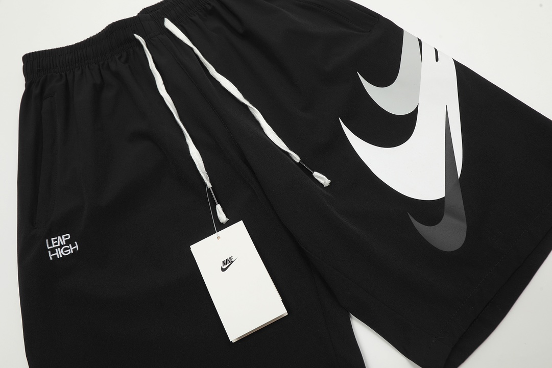 Nike Men’s Summer Running Shorts: High-End Custom Design, Loose Fit Waist, Classic Logo. - 图片 5