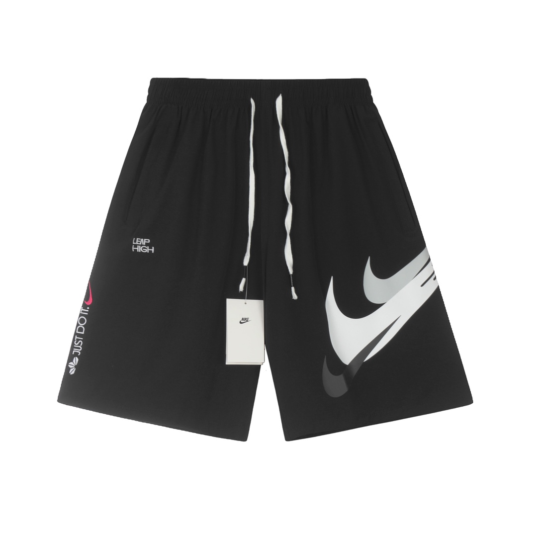 Nike Men’s Summer Running Shorts: High-End Custom Design, Loose Fit Waist, Classic Logo. - 图片 2