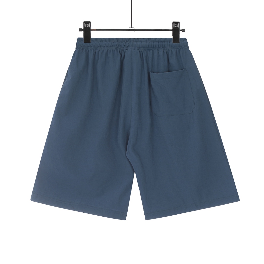 Adidas GTR #613 Dry-Dry Shorts: New Launch 2024, Cool Air-Breeding Fabric, Black/Blue, M-XXL. - 图片 3