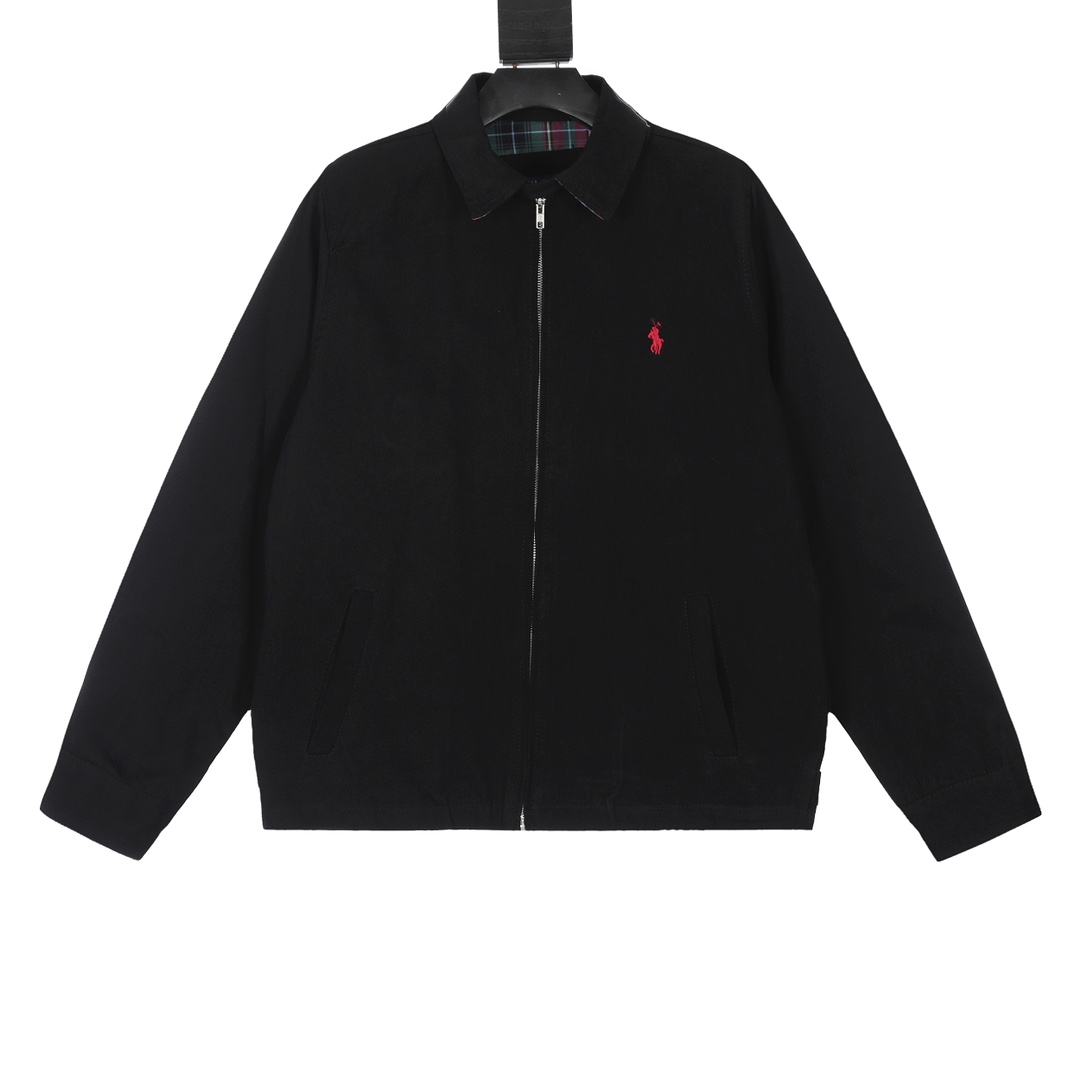 Ralph Lauren/Lauren Vintage Harrington Jacket: Classic Design, Thick Cotton, Stylish Cuffs. - 图片 6
