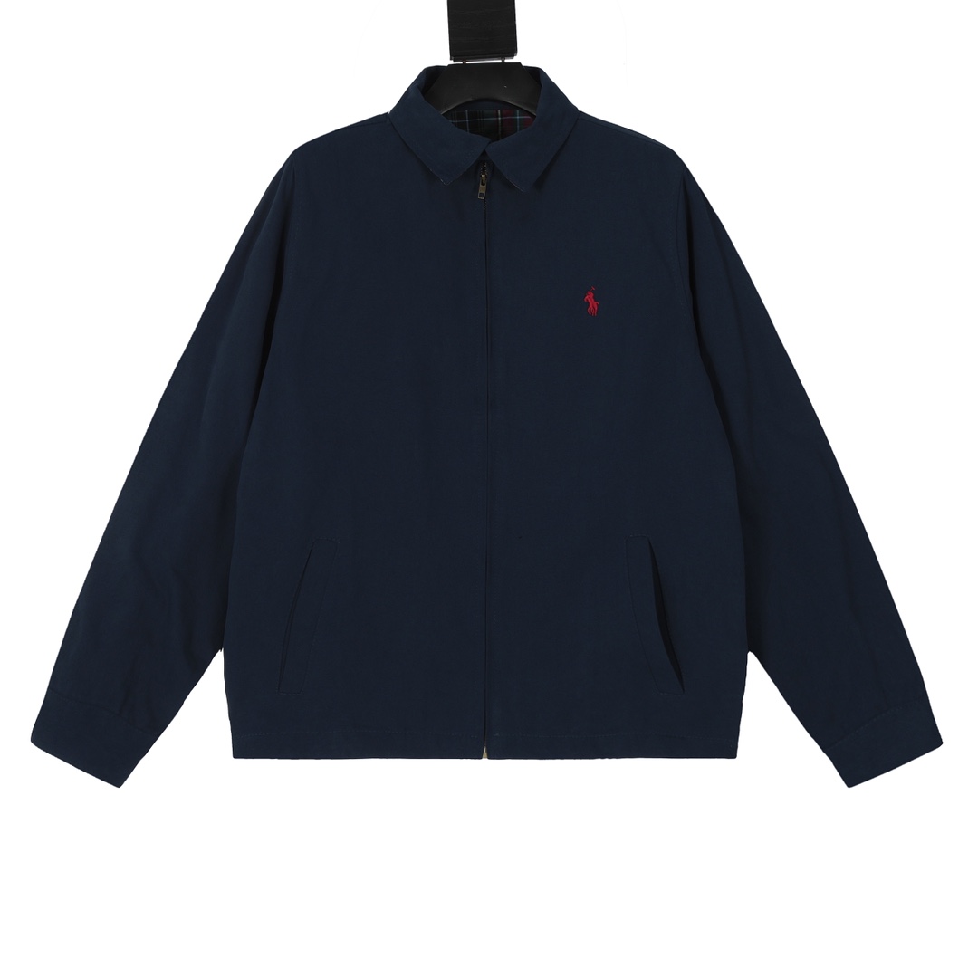 Ralph Lauren/Lauren Vintage Harrington Jacket: Classic Design, Thick Cotton, Stylish Cuffs. - 图片 4