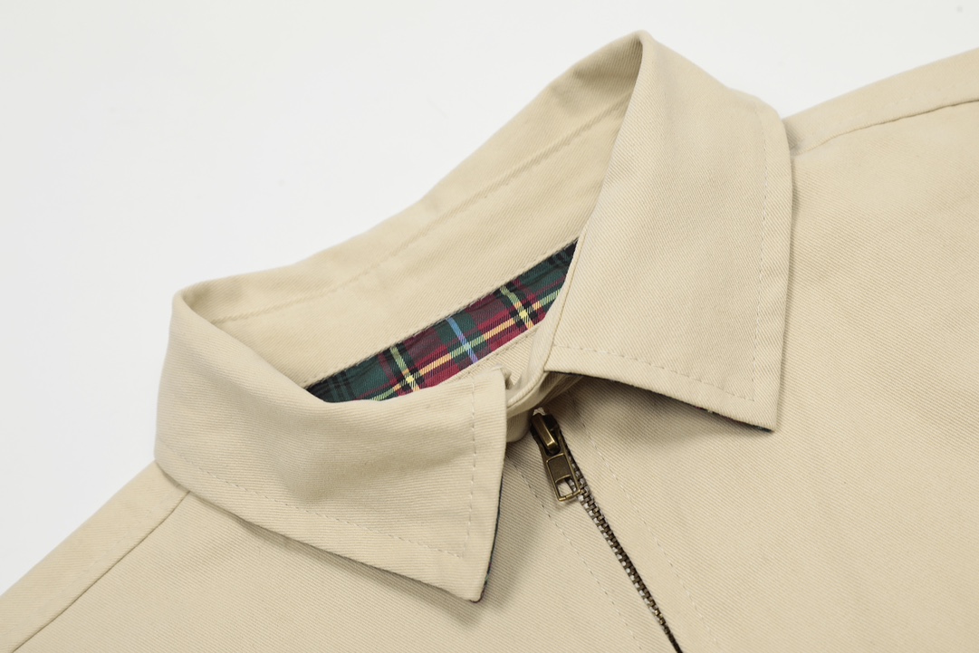 Ralph Lauren/Lauren Vintage Harrington Jacket: Classic Design, Thick Cotton, Stylish Cuffs. - 图片 8