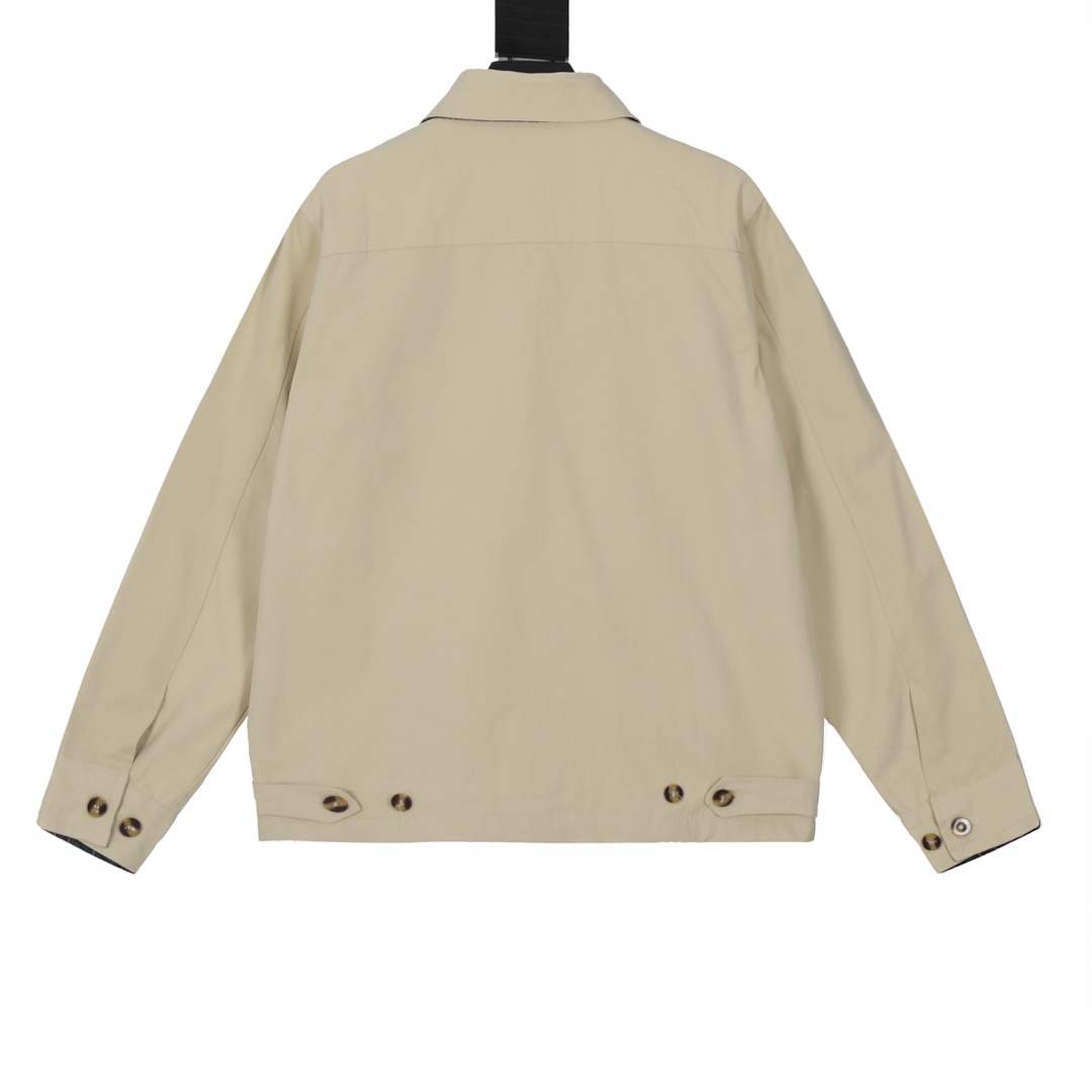 Ralph Lauren/Lauren Vintage Harrington Jacket: Classic Design, Thick Cotton, Stylish Cuffs. - 图片 3