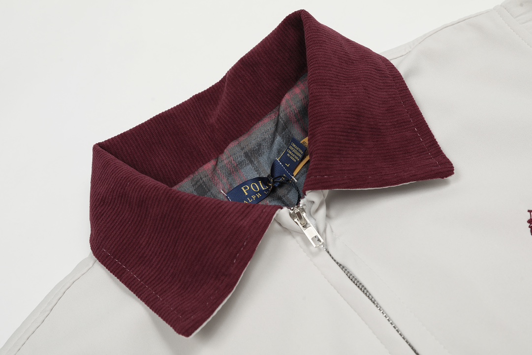 #2227  188💰
-Ralph Lauren 拉夫劳伦24ssRL胸前经典战马logo刺绣夹克拉链外套

-单品采用定制面料、购入原版打造 全套定制辅料 细节决定成败 重磅秋冬新款 
上身效果非常nice  宽松版型 

颜色：图片色
尺码：M-XXL

尺码	衣长	胸围	袖长	肩宽	
M	64	108	59	-	
L	66	112	60	-	
XL	68	116	61	-	
2XL	70	120	62	-