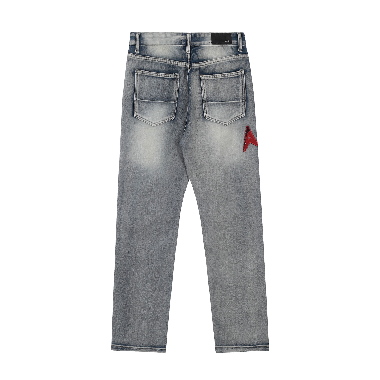 AMIRI Embroidered Jeans and Pants: Soft, Comfortable Tailored Denim with Custom Logo Buttons - 图片 3