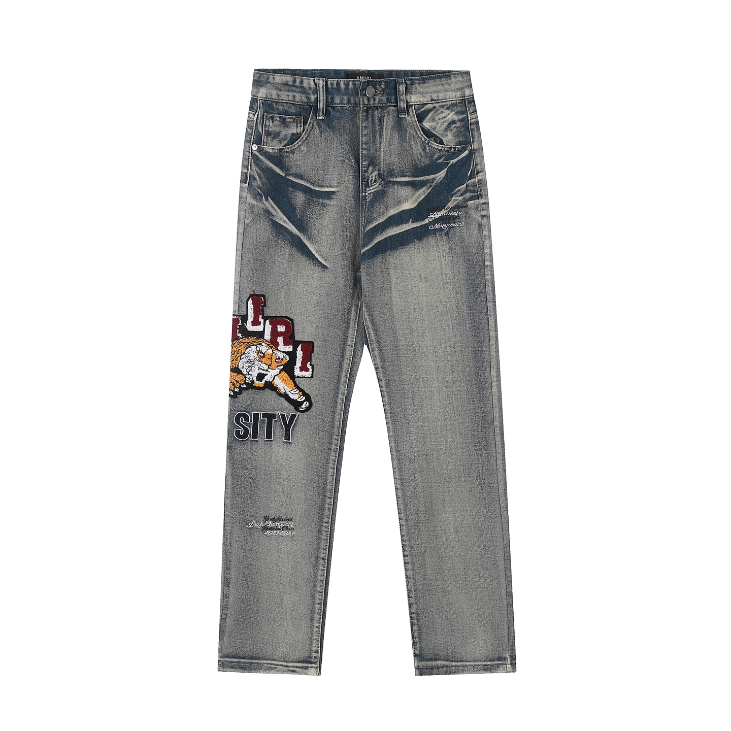 AMIRI 24ss Collection: Streetwear with Embroidery, Tigers, and High-quality Jeans - 图片 2