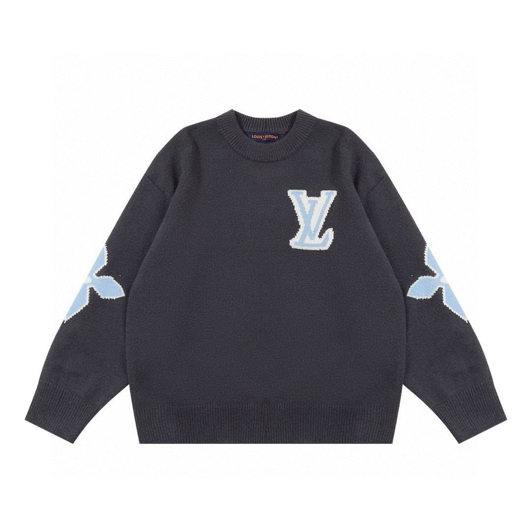 Louis Vuitton LV Louis Vuitton 24ss show serie limitada de esquí trébol de cuatro hojas logo brazalete jacquard pareja …