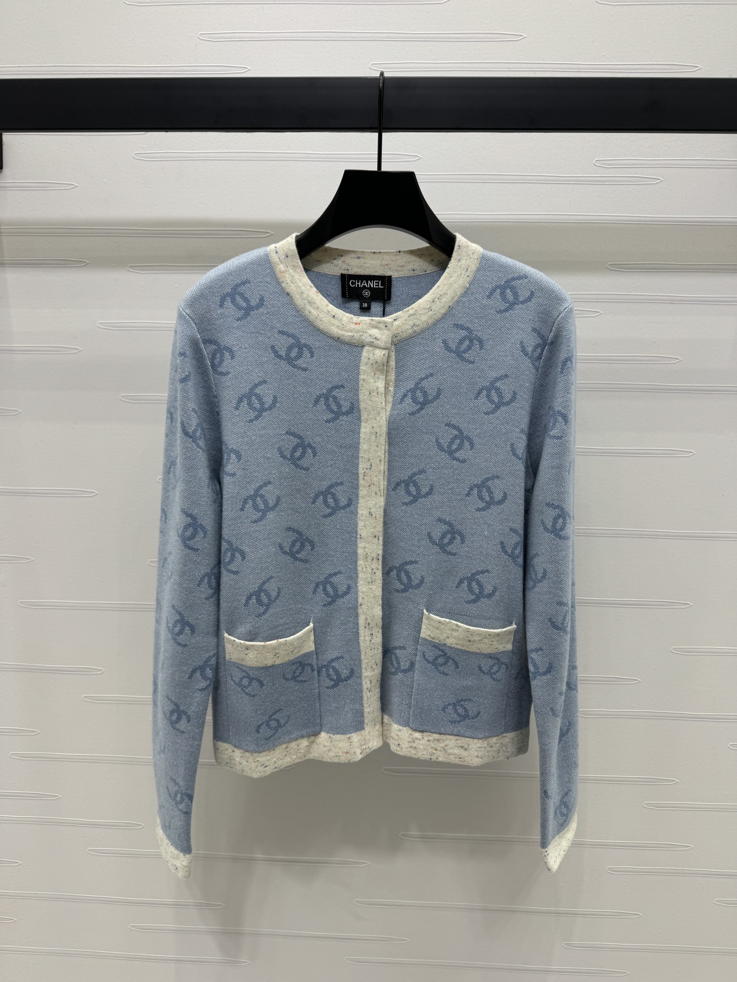 Chanel Abbigliamento Cardigan Vendita superiore
 Lavorazione a maglia Collezione Autunno/Inverno Maniche lunghe