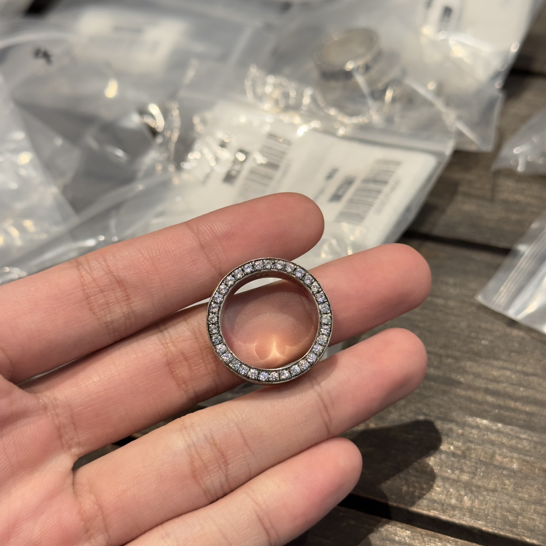 Custom Order Real Shot, 925 Silver Diamond Custom
