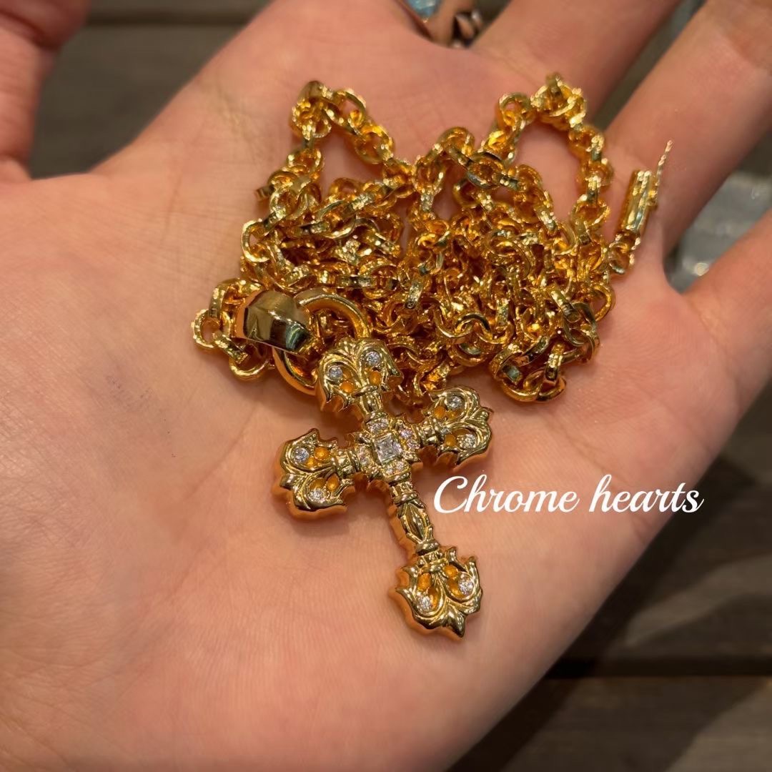 Custom Gold-Plated Diamond Setting, Necklace Pendant