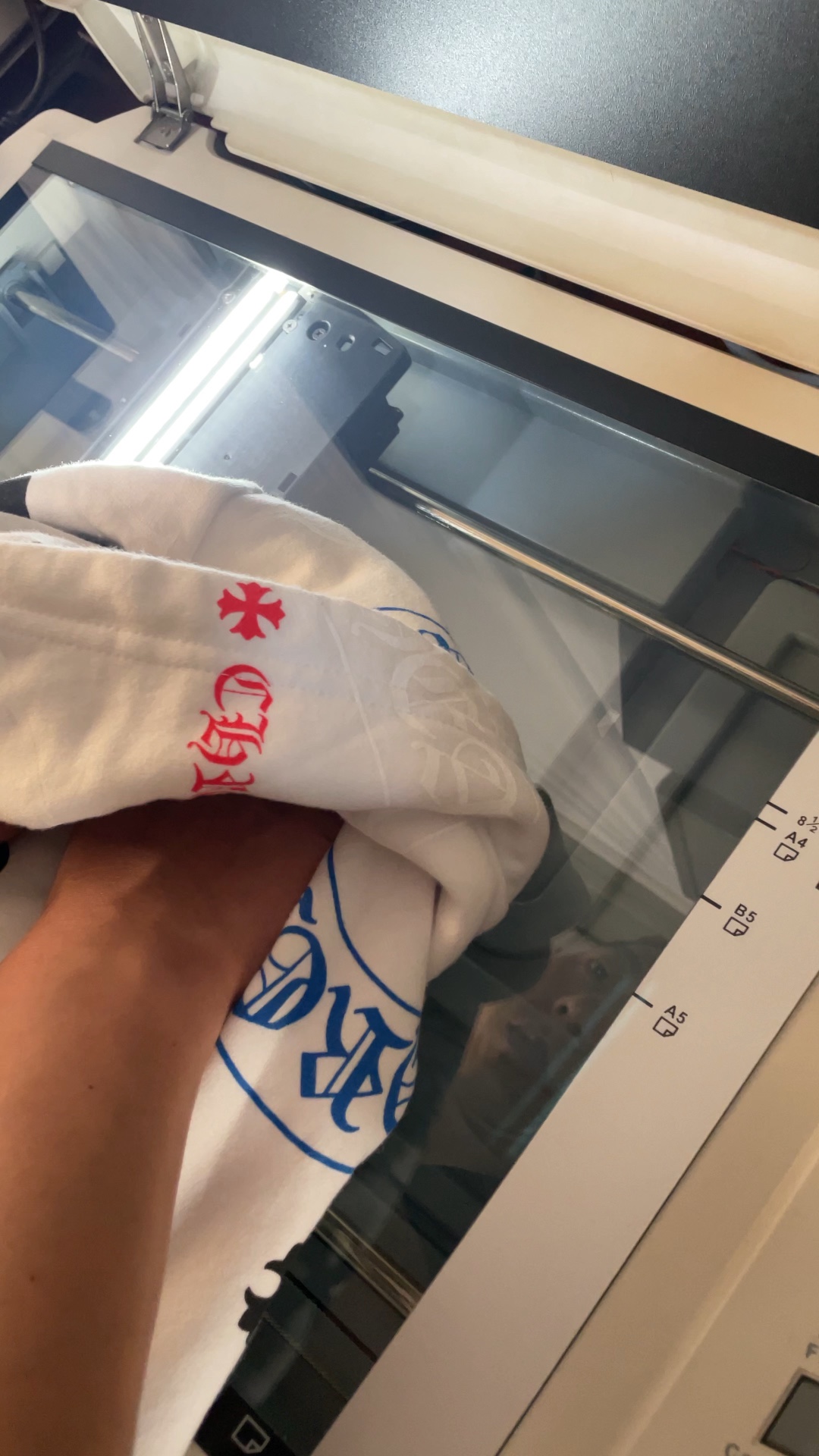 Production process, hoodie