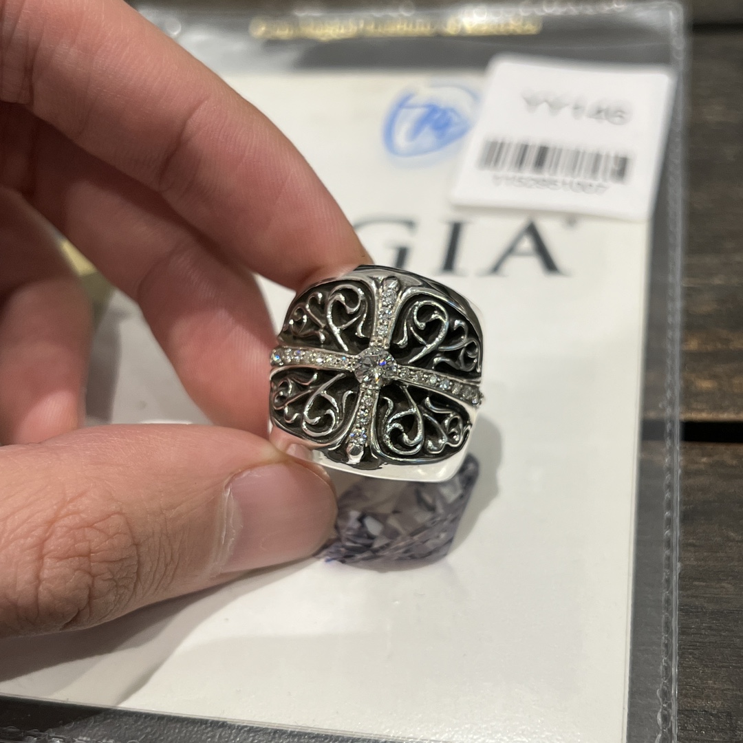Rings, 925 silver with diamond customization