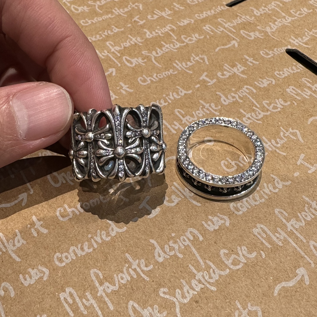 Custom order real shot, Ring, 925 silver diamond customization