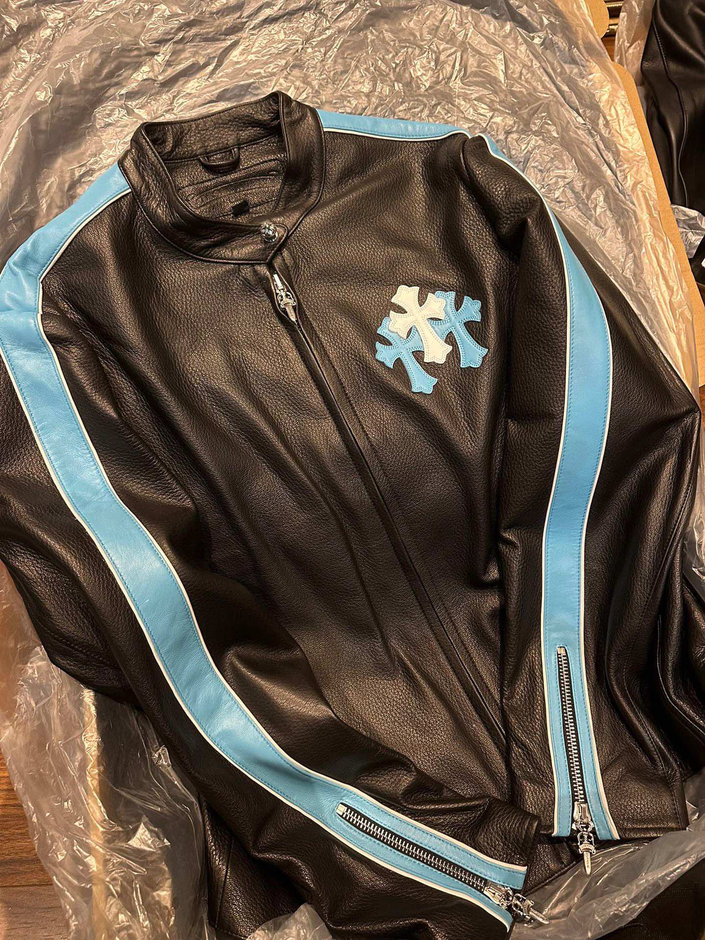 Leather jacket, custom order real shot